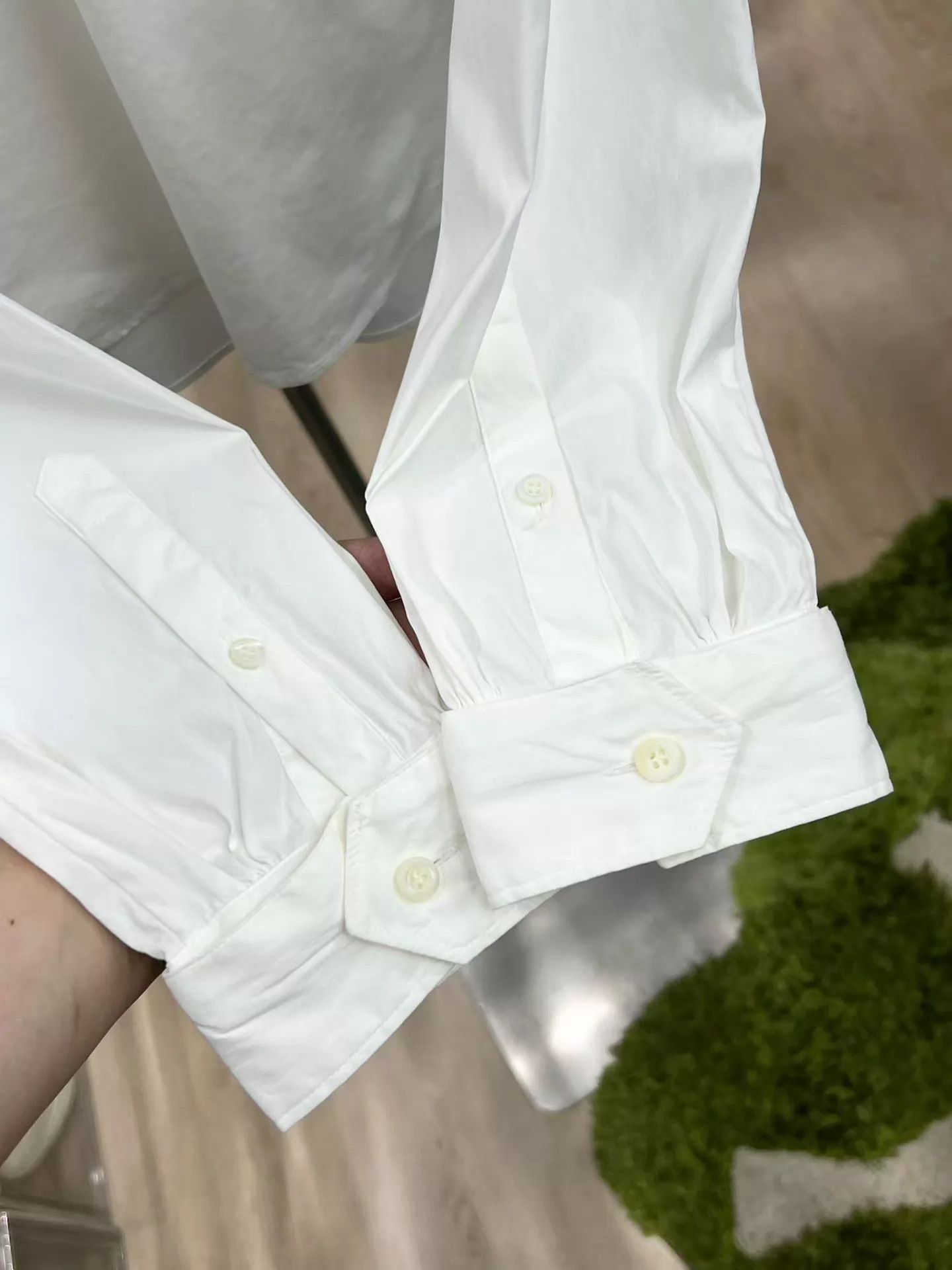 Prada PRADA Bow White Shirt 42 Size M / US 6-8 / IT 42-44 - 7 Thumbnail