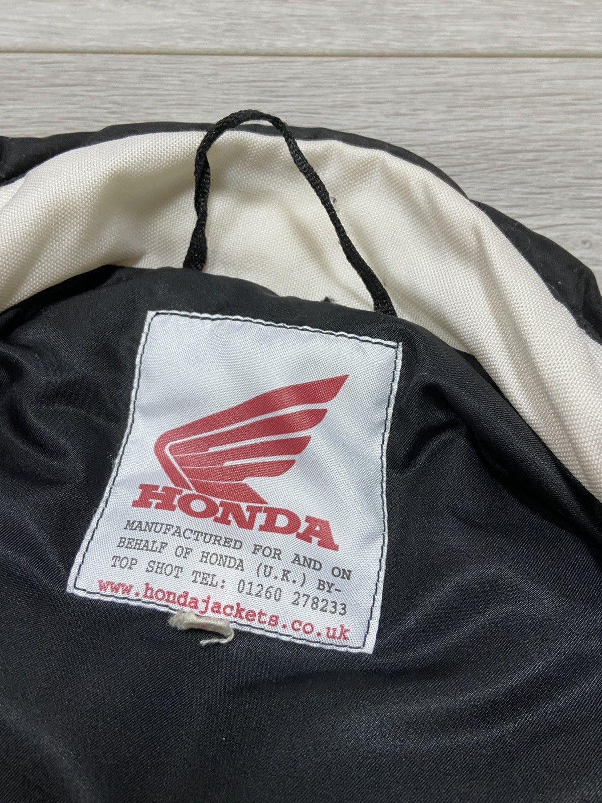 Honda Honda vintage big logo protection racing jacket big logo Size US M / EU 48-50 / 2 - 3 Thumbnail