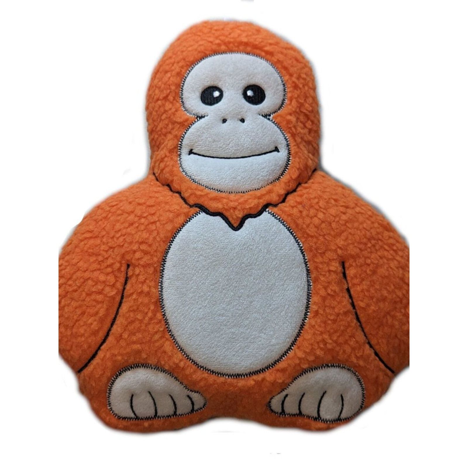 Other Ozzie the Orangutan Fleece Dog Toy Squeaker & Crinkle Toy Size ONE SIZE - 2 Thumbnail