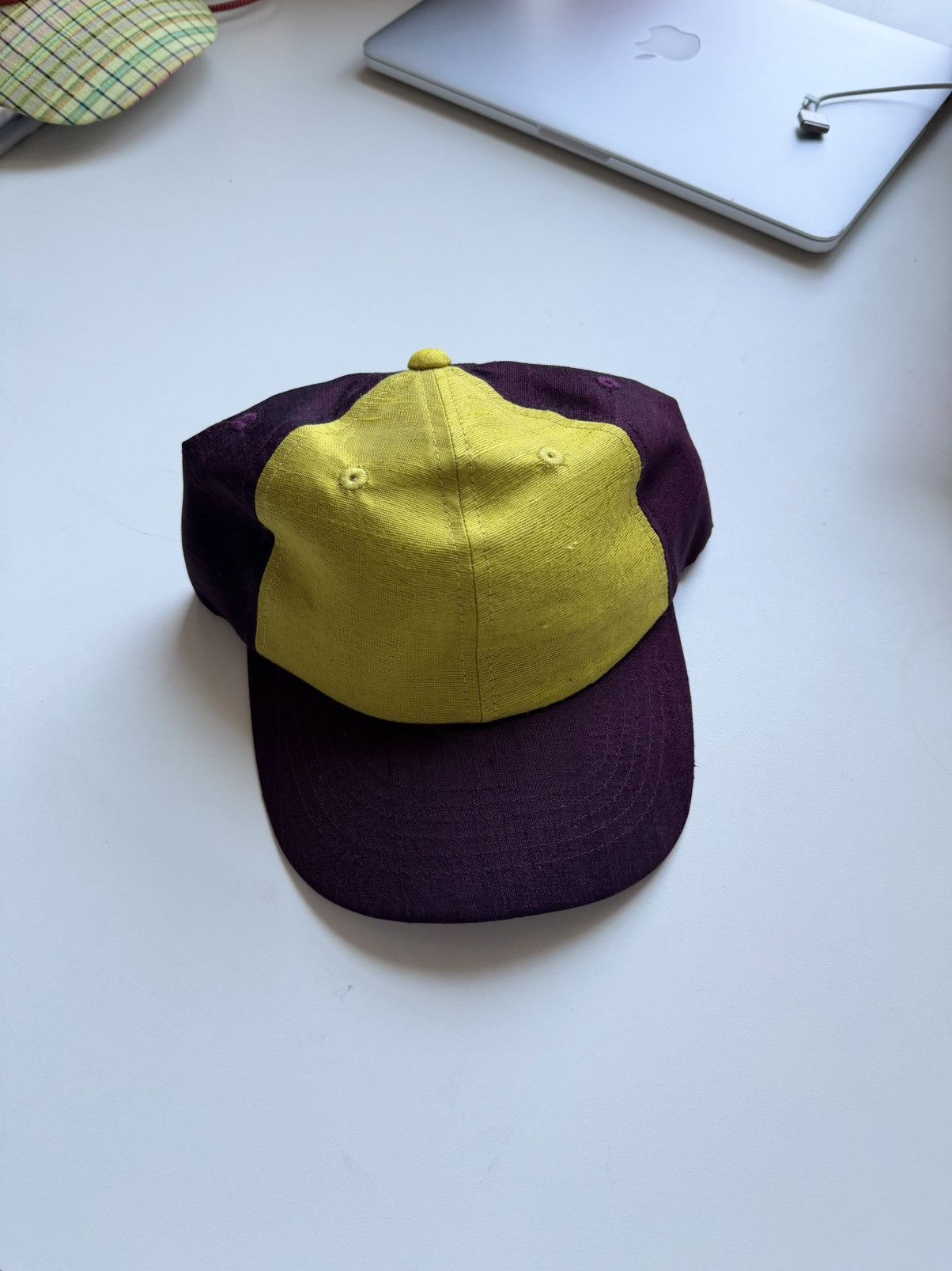 Other Nong Rak Silk Baseball Hat (Wine/Acid) Size ONE SIZE - 1 Thumbnail
