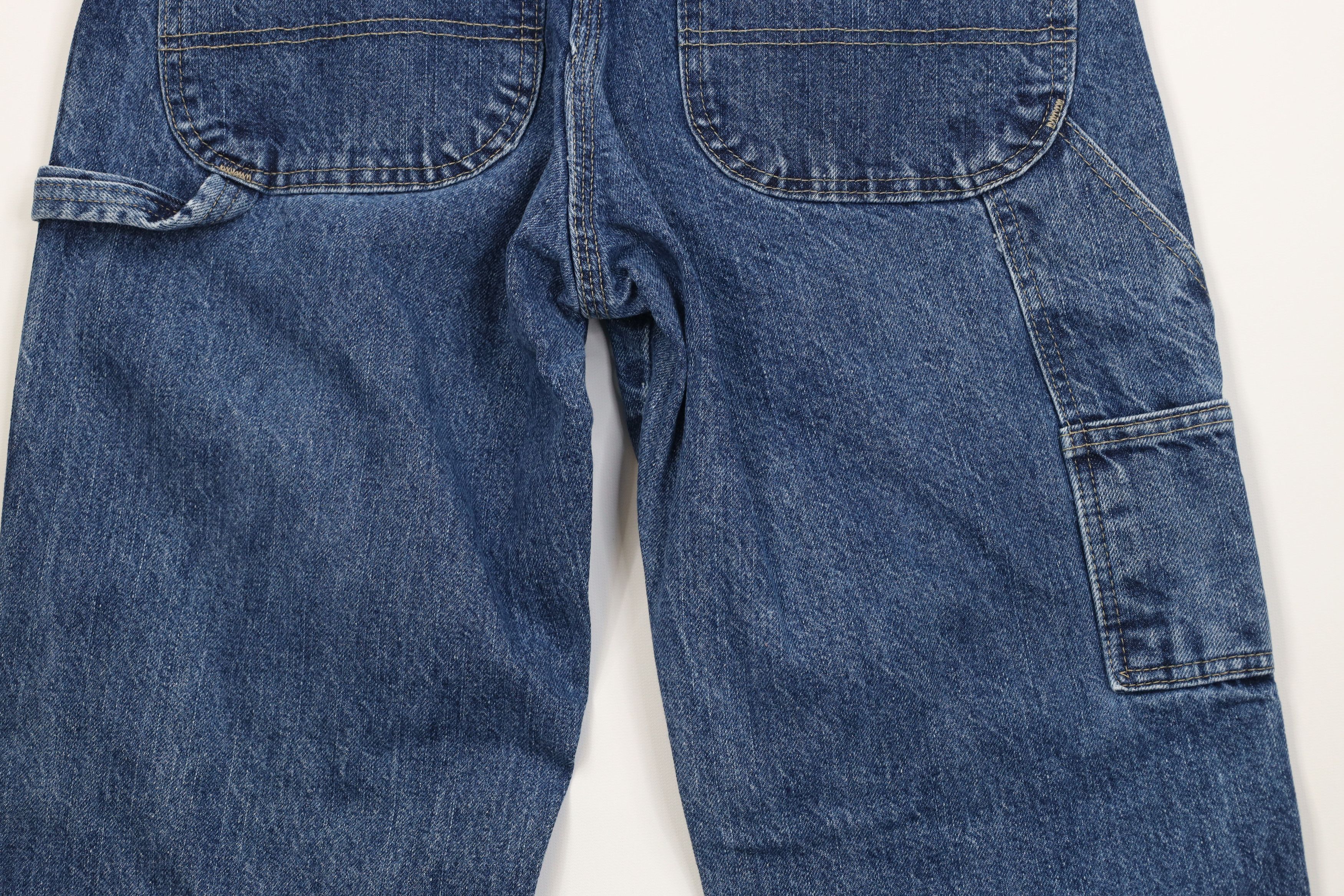 Dickies Vintage Y2K Dickies Relaxed Dungaree Denim Jeans Blue Cotton Size US 30 / EU 46 - 11 Thumbnail