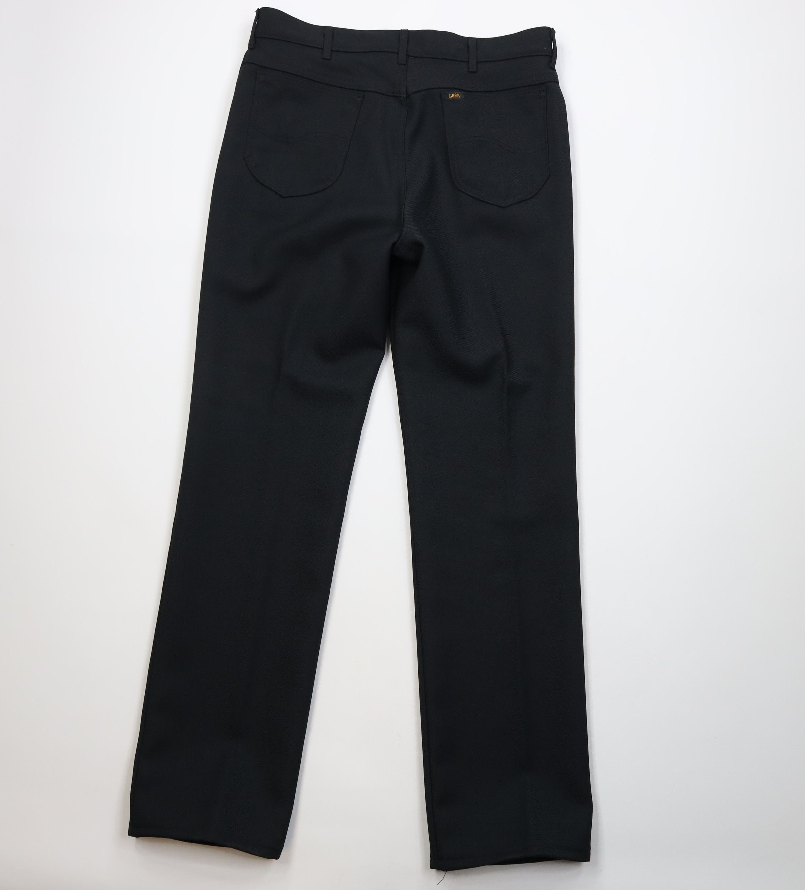Lee Vintage 90s Lee Western Flared Wide Leg Chino Pants Black Size US 36 / EU 52 - 9 Thumbnail