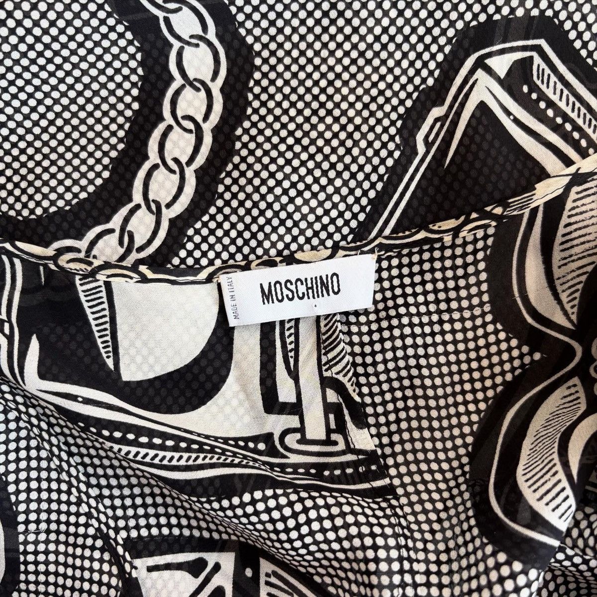 Moschino Moschino silk dress Size M / US 6-8 / IT 42-44 - 5 Thumbnail