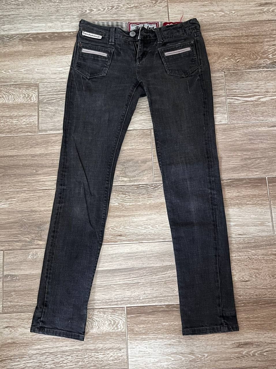 Japanese Brand japan vintage low lending jeans Size 24" / US 00 / IT 34 - 1 Thumbnail