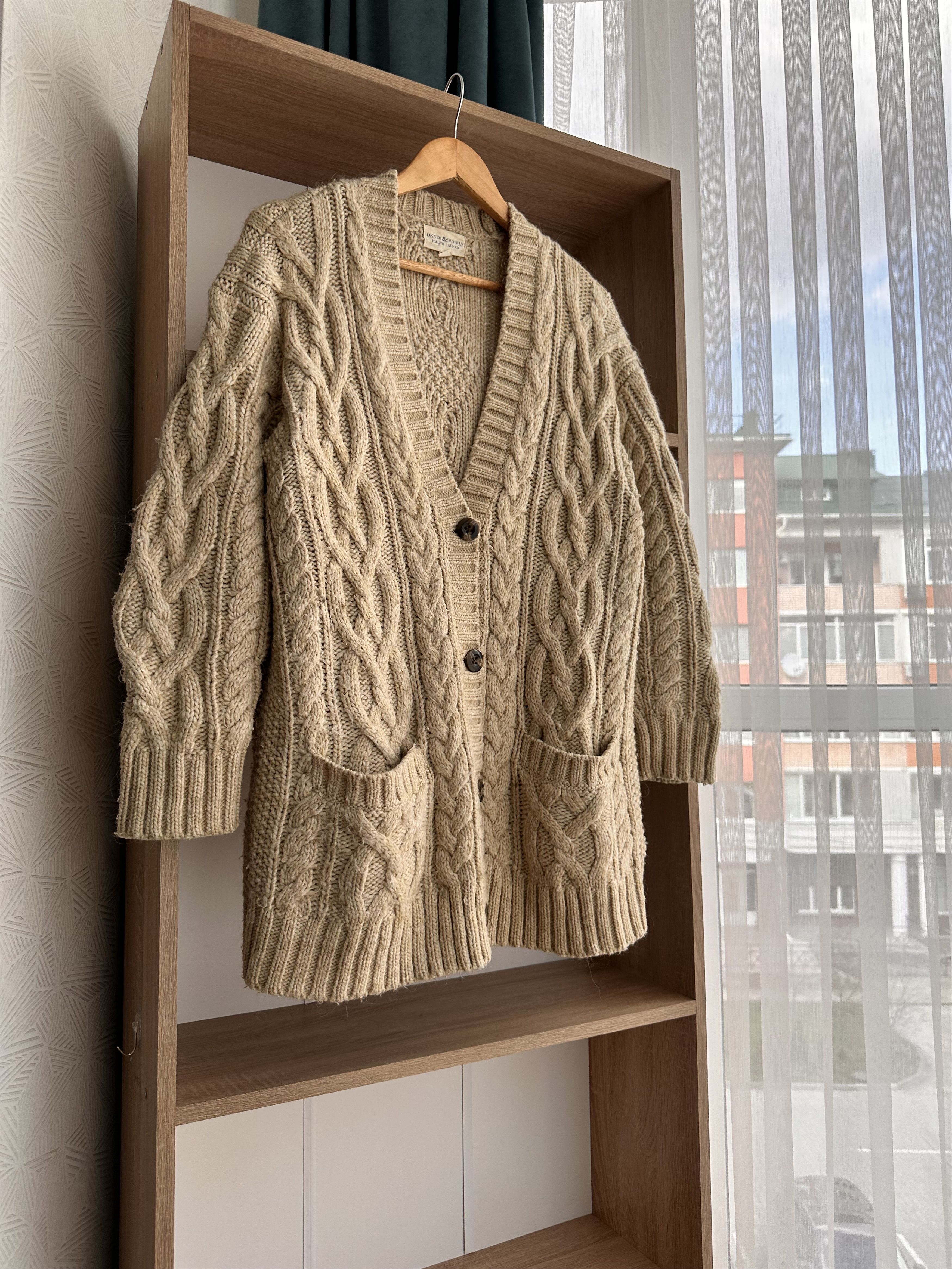 Polo Ralph Lauren Vintage Denim & Supply by Ralph Lauren Heavy Knit Cardigan Size US L / EU 52-54 / 3 - 5 Thumbnail