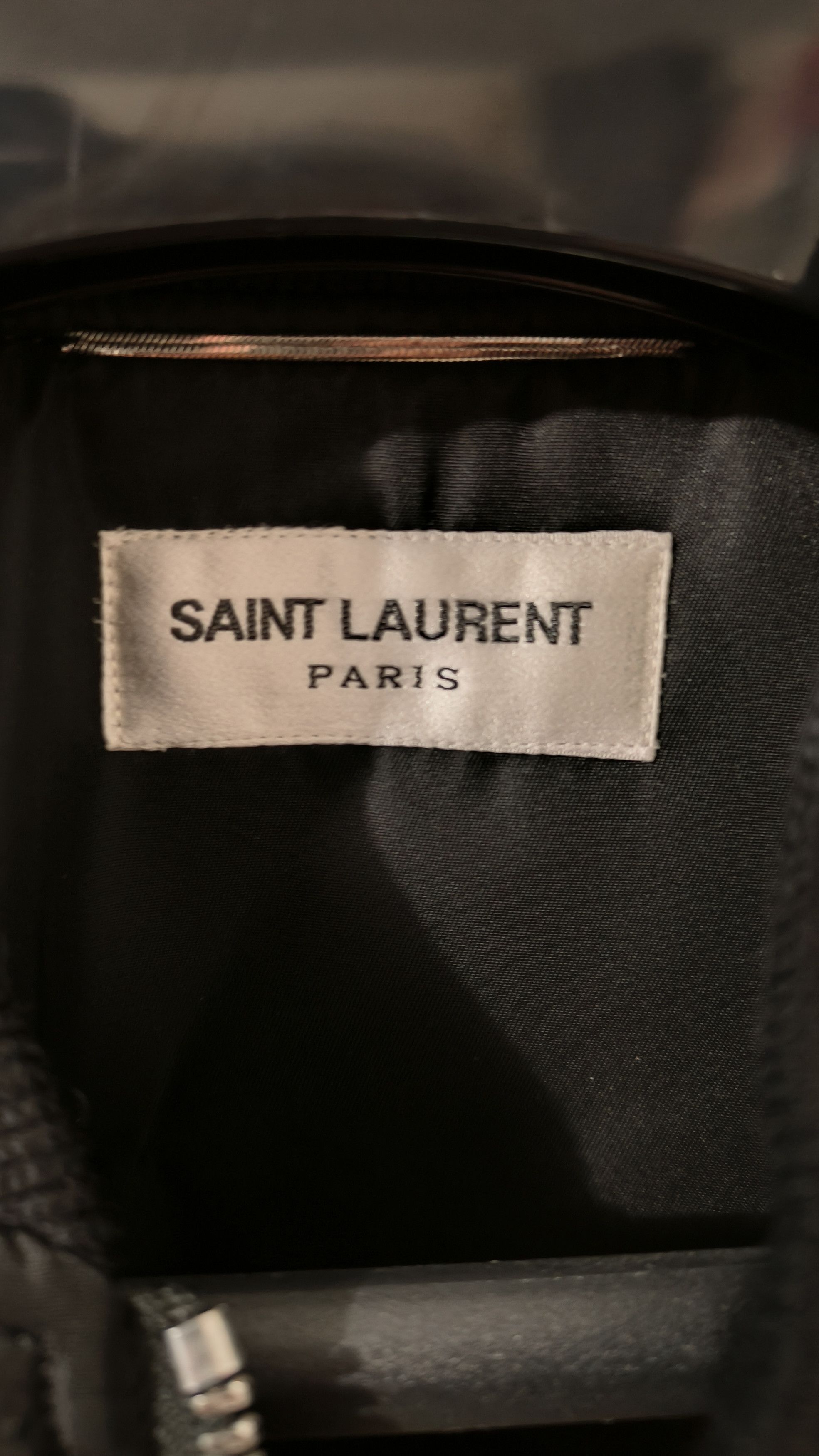 Saint Laurent Paris Saint Laurent Bomber Size US S / EU 44-46 / 1 - 8 Thumbnail