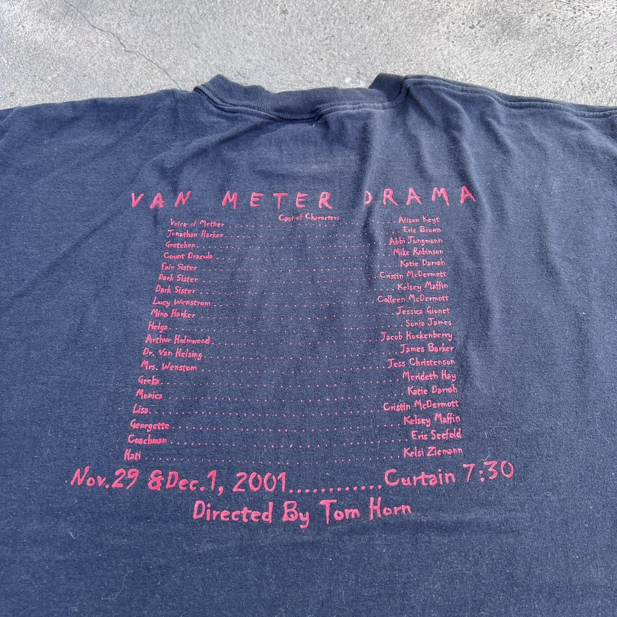 Expert Horror Vintage Y2K Dracula TheMusical Movie Tee XL Vampire graphic Size US XL / EU 56 / 4 - 5 Thumbnail