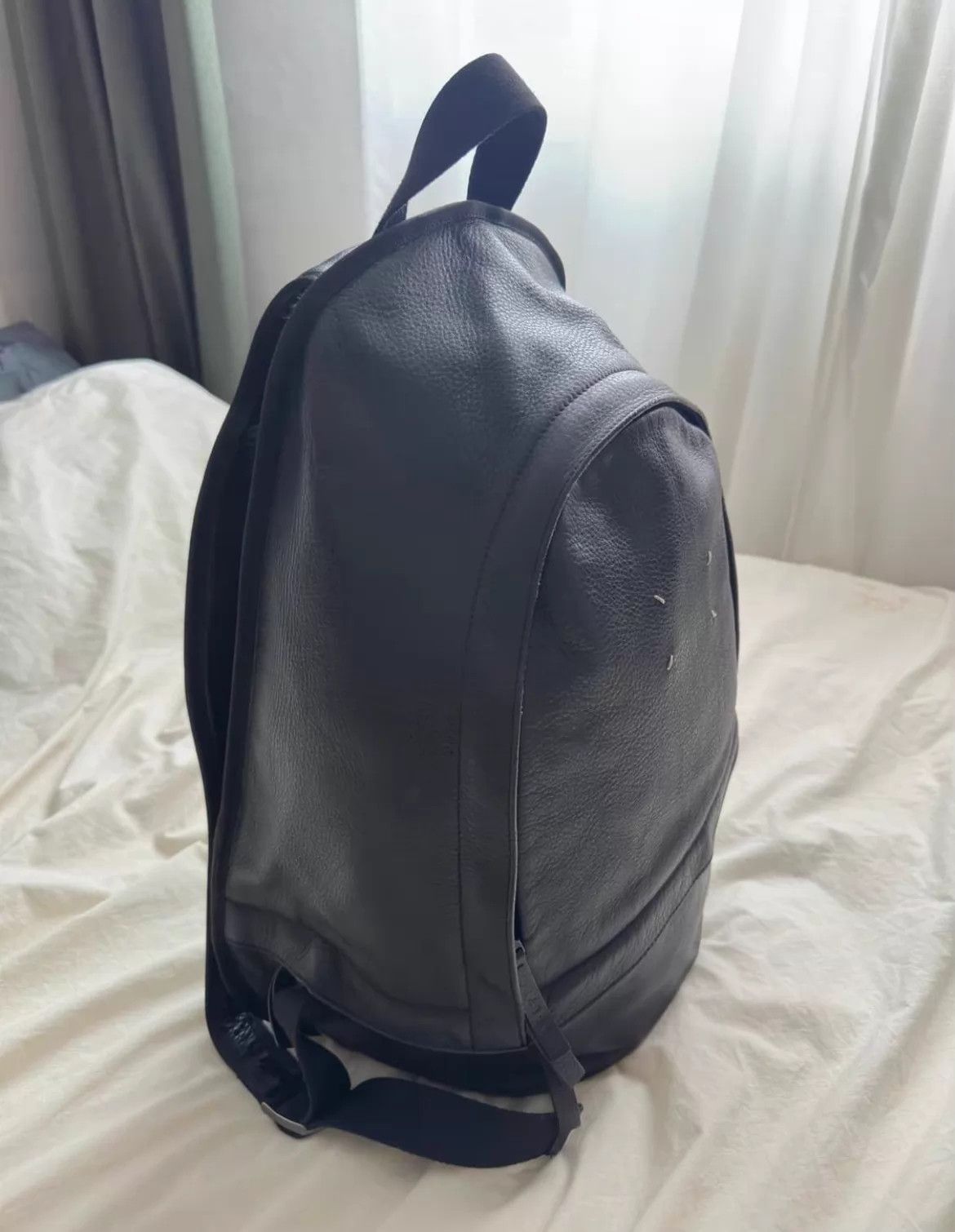 Maison Margiela Maison Margiela Calfskin Backpack Rare Texture Good Cap Size ONE SIZE - 5 Thumbnail