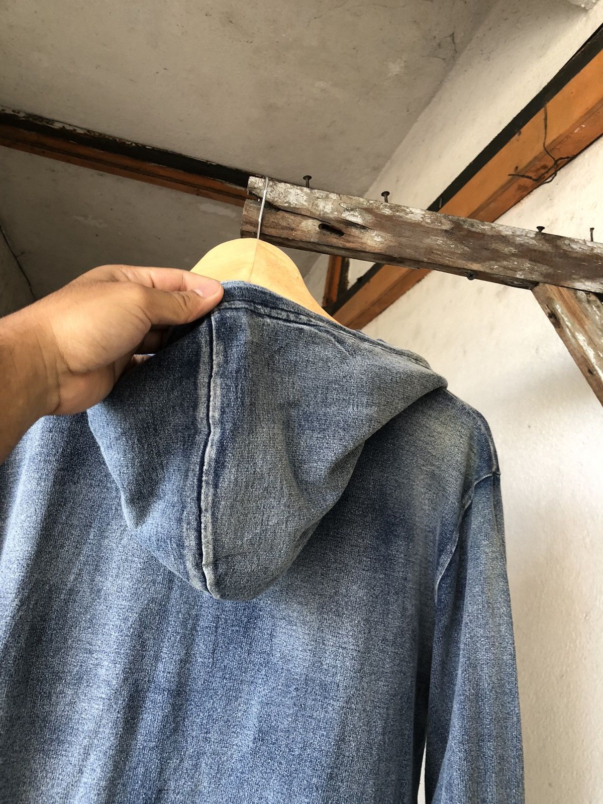 Japanese Brand Rare❗️Baycrest Faded Blue Jeans Style Sweater Hoodie Size US L / EU 52-54 / 3 - 13 Thumbnail