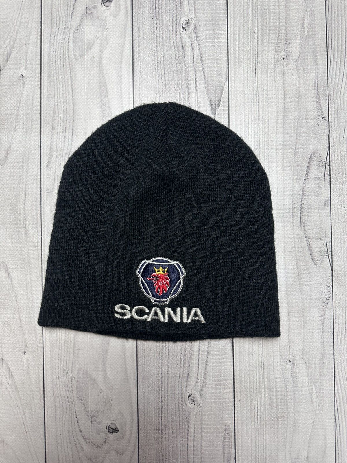 Vintage Vintage Scania hat logo black Size ONE SIZE - 1 Thumbnail