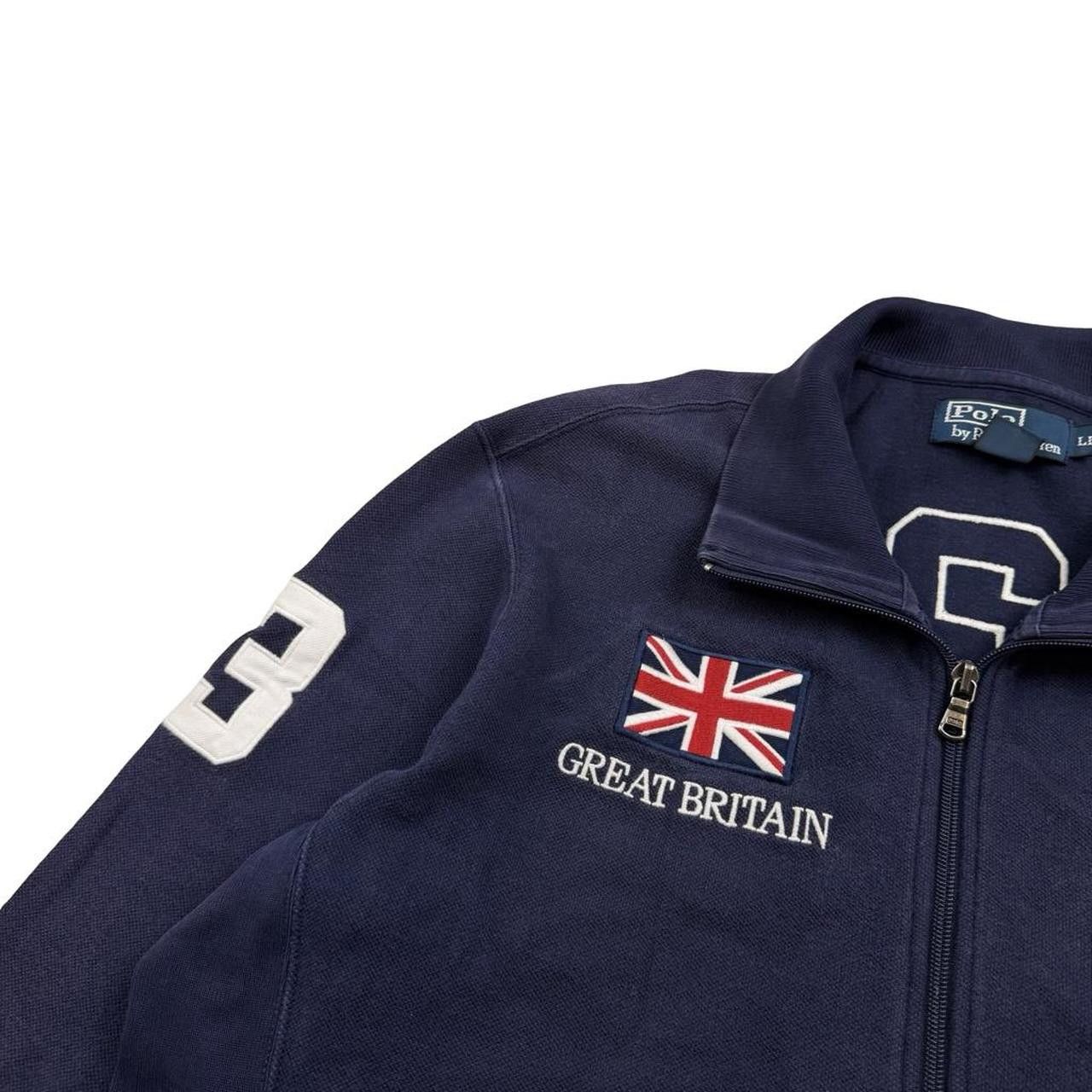 Polo Ralph Lauren Polo By Ralph Lauren Great Britain Track Jacket - Large Size US L / EU 52-54 / 3 - 3 Thumbnail