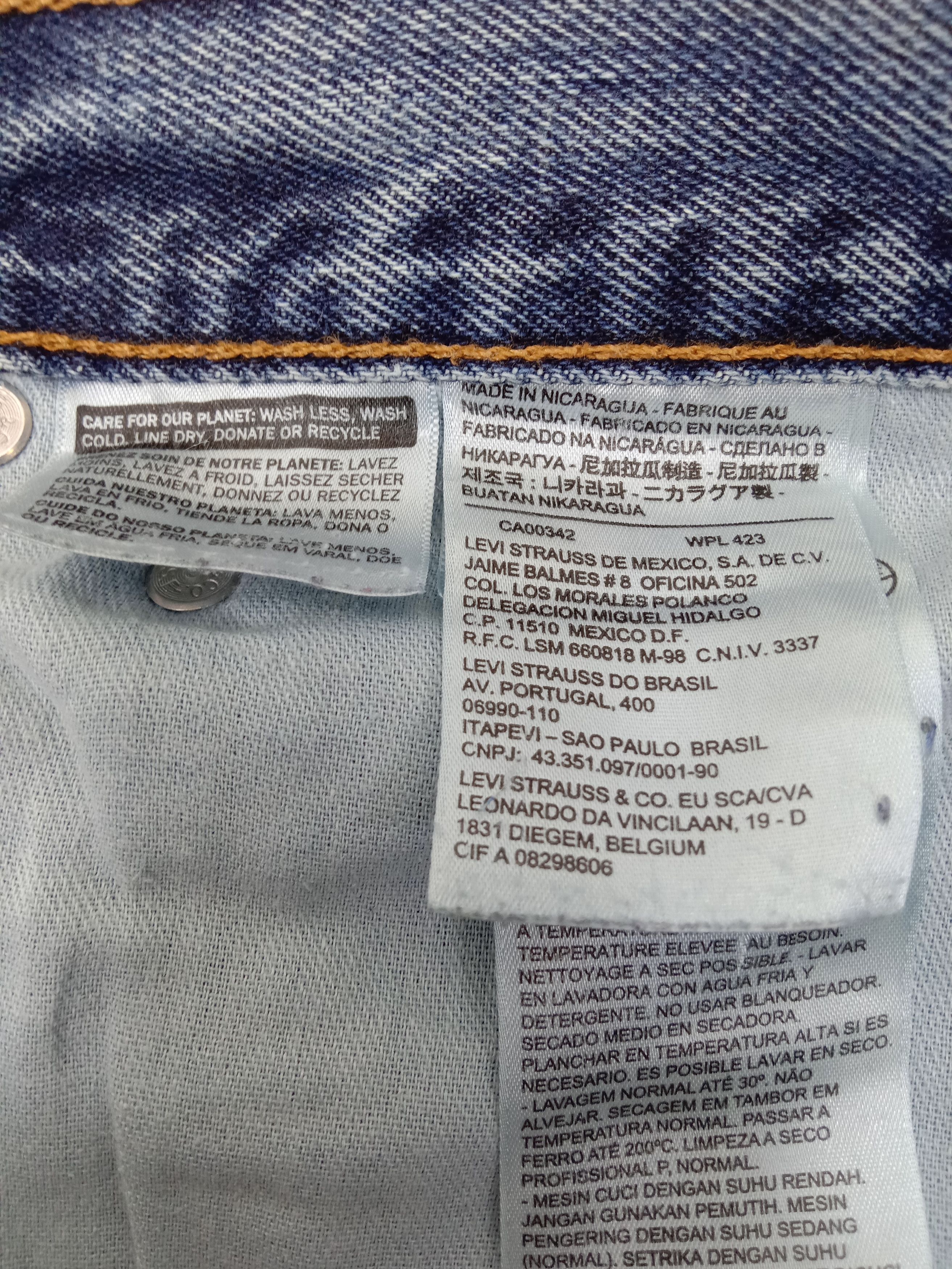 Levi's Vintage Levi's 505 Jeans Blue Wash Regular Fit Denim Size US 33 - 13 Thumbnail