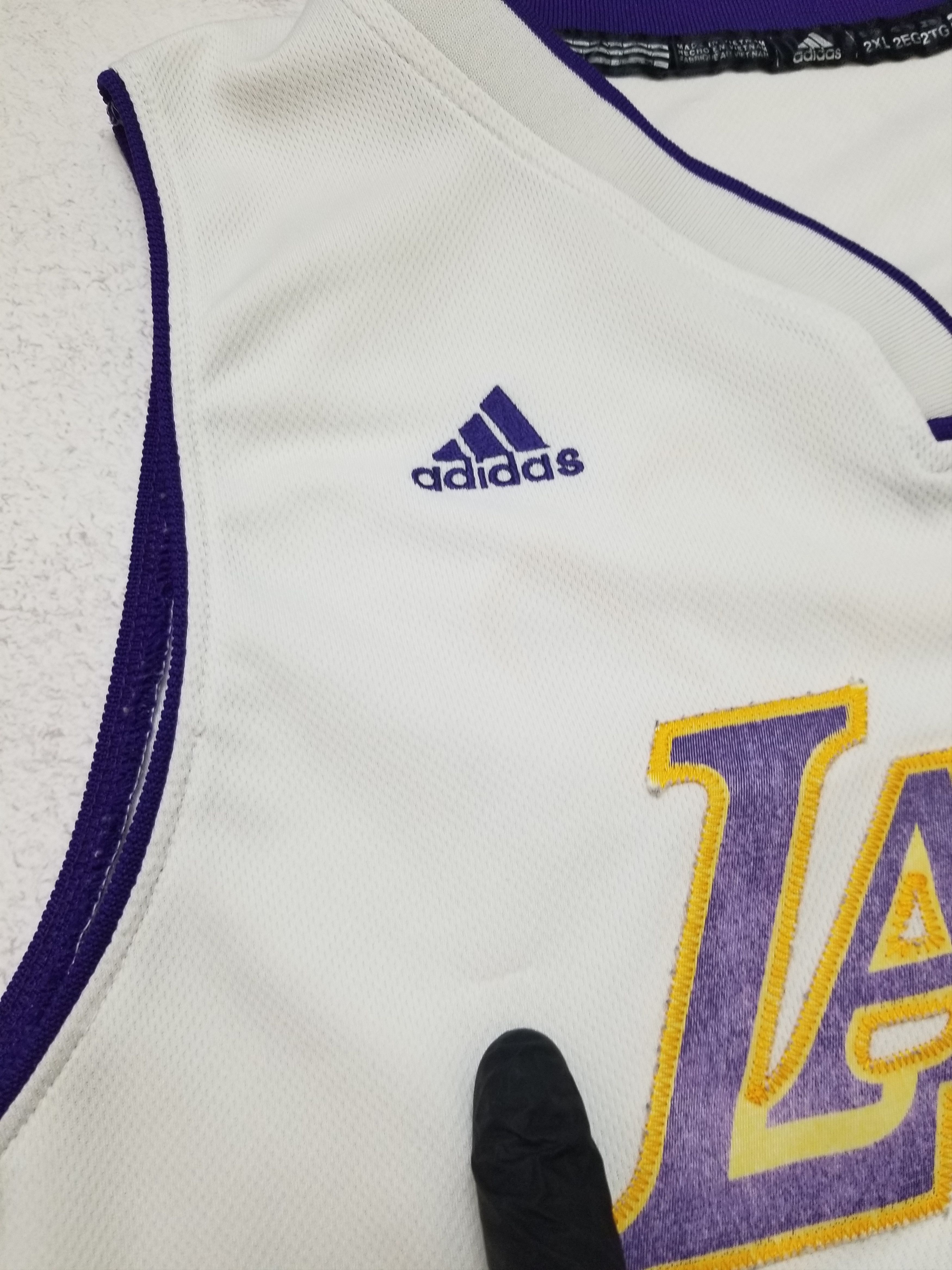 Adidas Dwight Howard Los Angeles Lakers Sewn Swingman Jersey Size US XXL / EU 58 / 5 - 7 Thumbnail