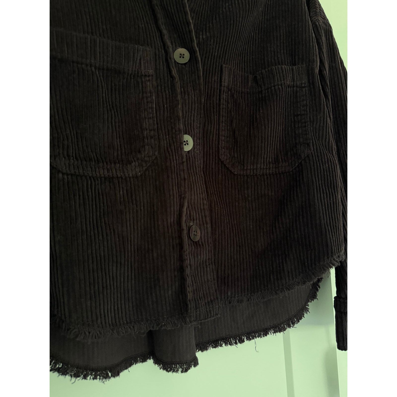 Les Tien $295 New Les Tien Coopa corduroy Crop Shacket - plum - Small Size S / US 4 / IT 40 - 3 Thumbnail