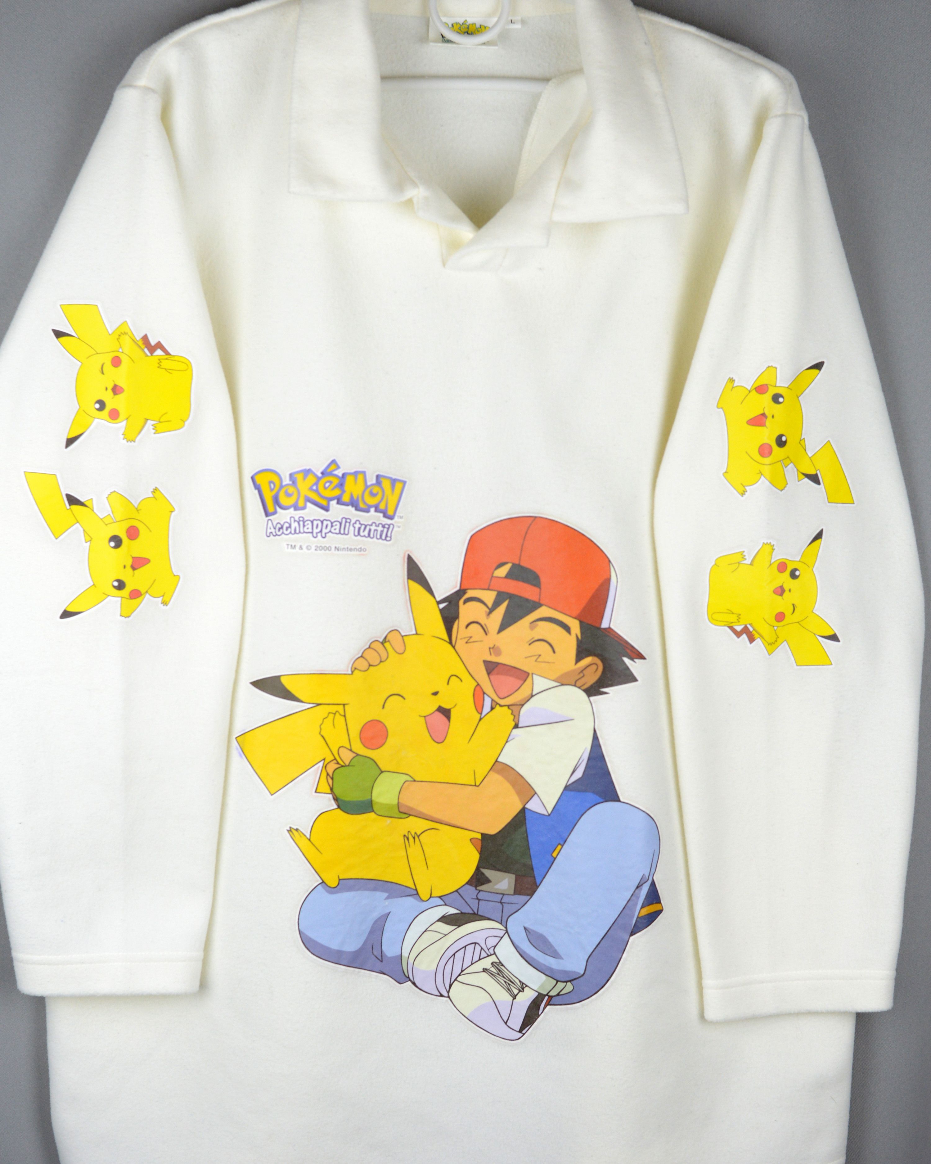 Vintage Pokemon 2000 Nintendo long sleeve t shirt