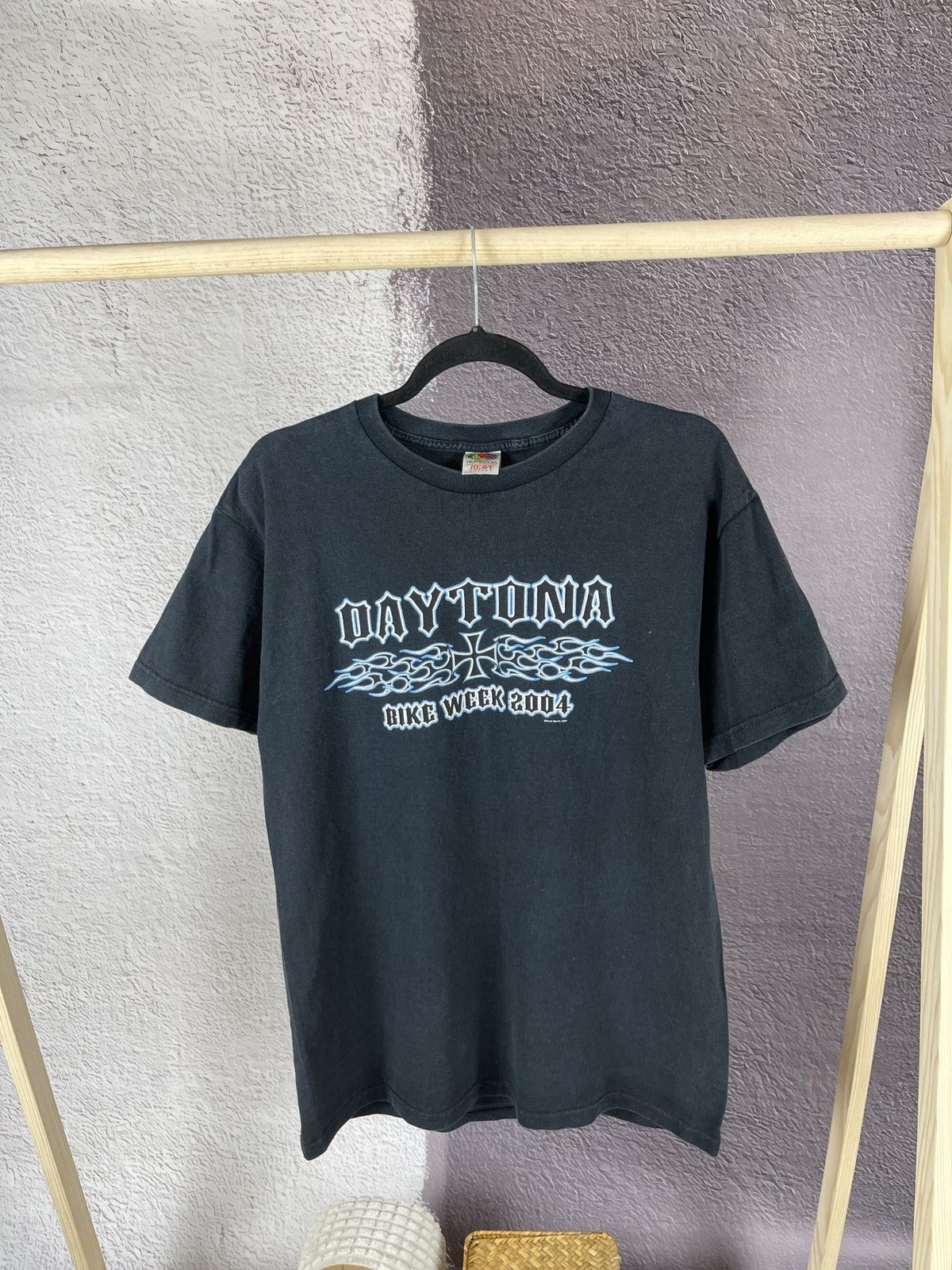 FotL Daytona bike week 2004 choppers flame style band tee