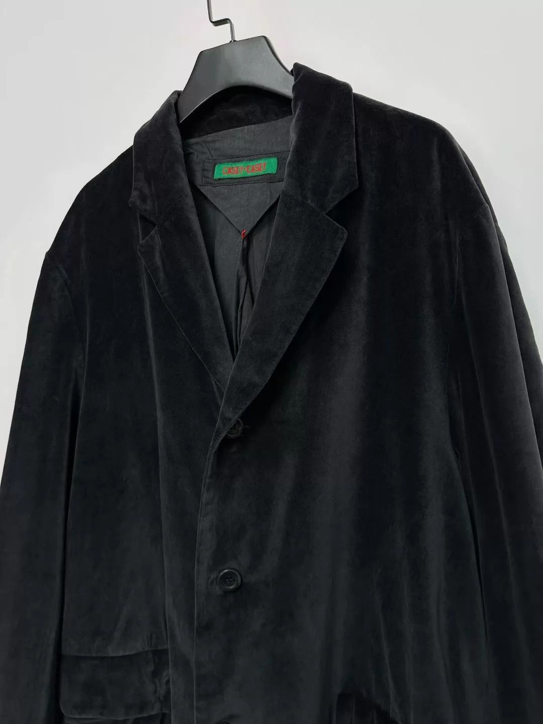 Casey Casey casey casey black grey velvet oversize blazer S Size US S / EU 44-46 / 1 - 5 Thumbnail