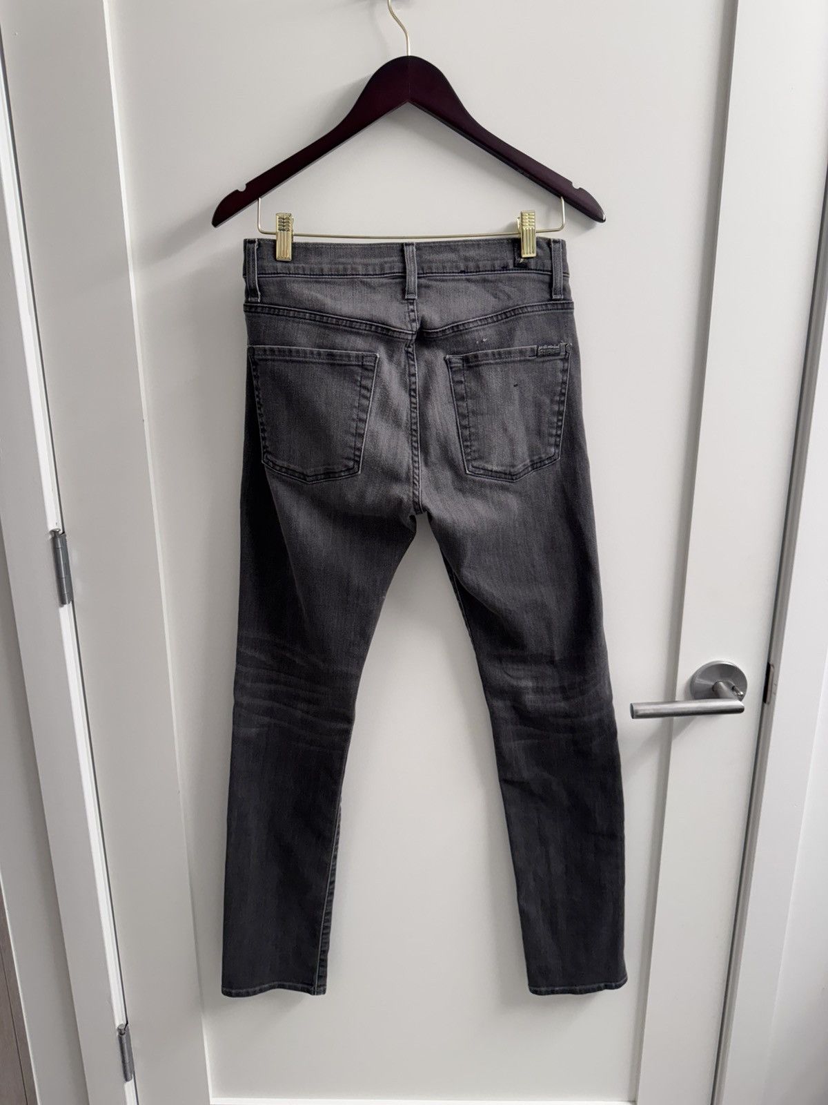 7 For All Mankind 7 For All Mankind Grey Jeans Size US 29 - 1 Thumbnail