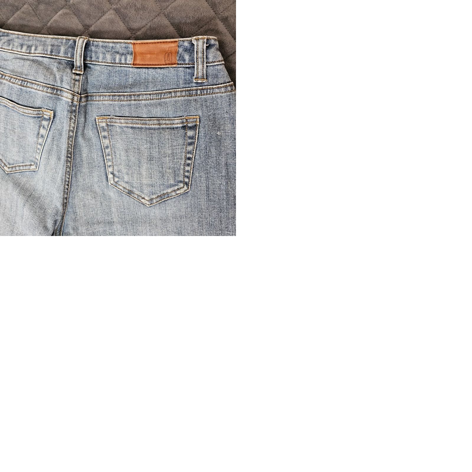 Lands' End Lands' End Premium Denim Petite Mid Rise Straight Leg Jean Blue 2P Original Fit Womens Petite Jeans 2P Blue Straight Leg Lands' End Size 26" / US 2 / IT 38 - 9 Thumbnail