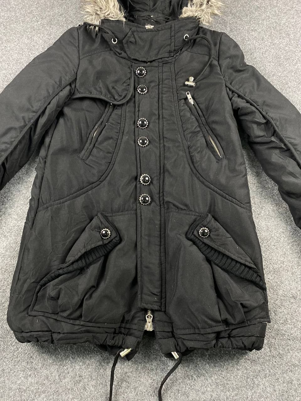 Japanese Brand maison gilfy japanese brand long jacket fur hoody Size US M / EU 48-50 / 2 - 3 Thumbnail