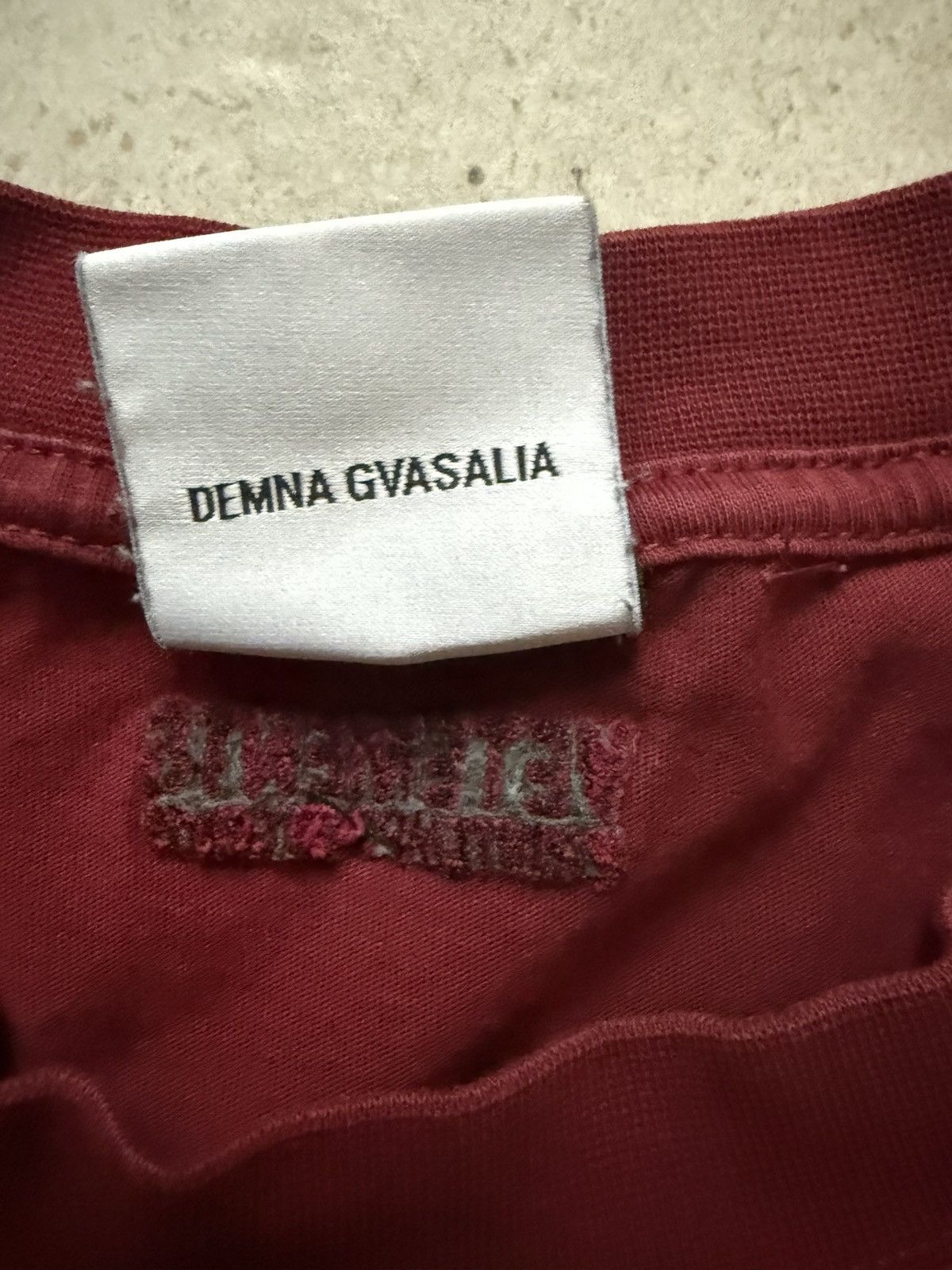 Vetements VETEMENTS S/S19 SECRET SOCIETY RED T SHIRT Size US L / EU 52-54 / 3 - 5 Thumbnail