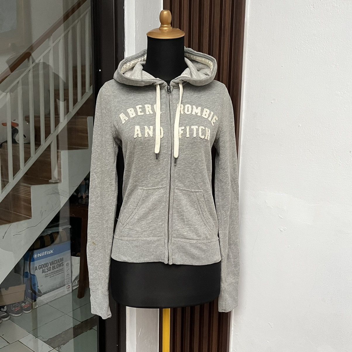 Abercrombie & Fitch 2000S Y2K Abercrombie & Fitch New York Zipper