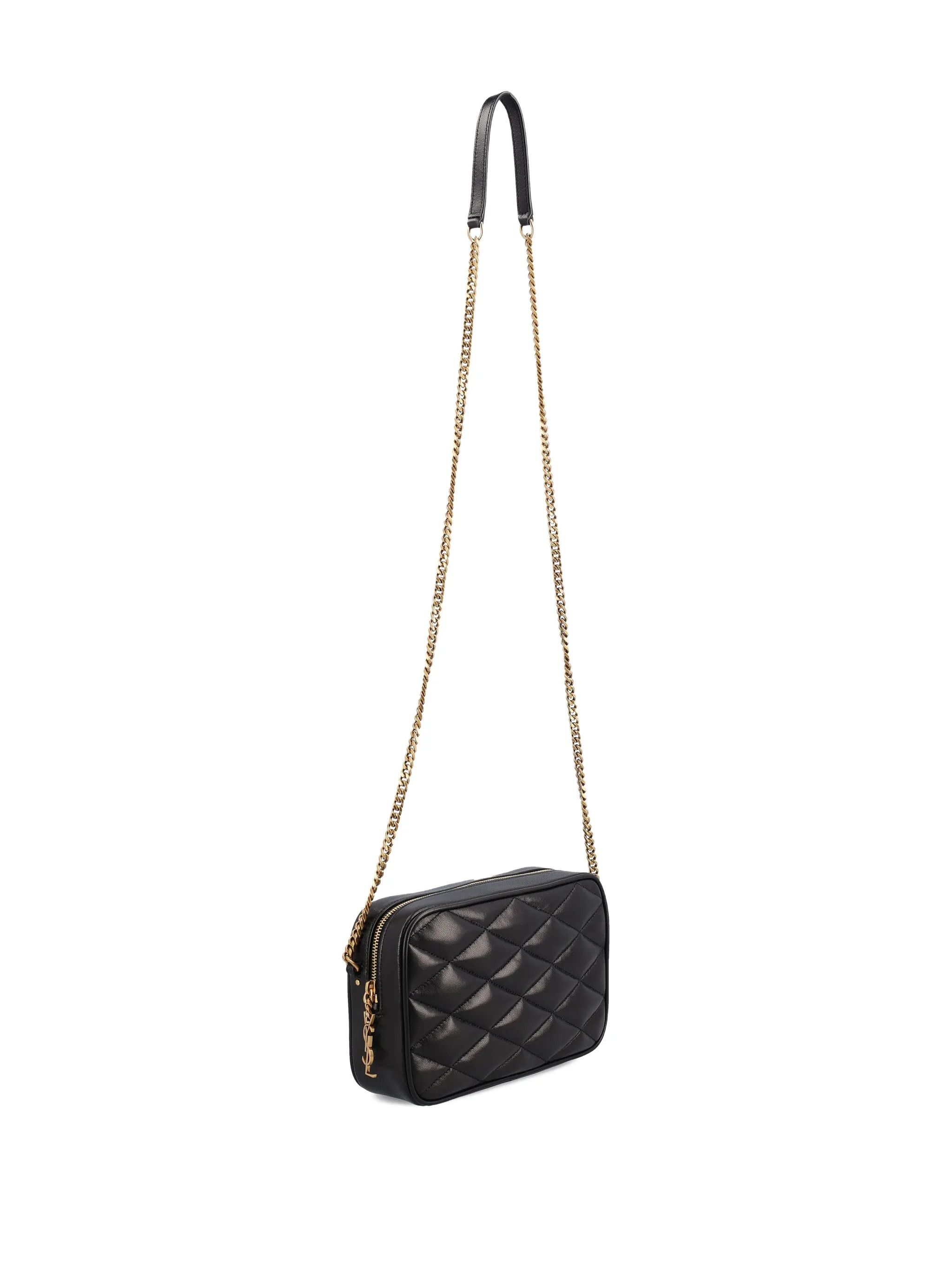 Saint Laurent Paris os11x0526 Size: OS / Quilted Shoulder Bag in Black Size ONE SIZE - 3 Thumbnail