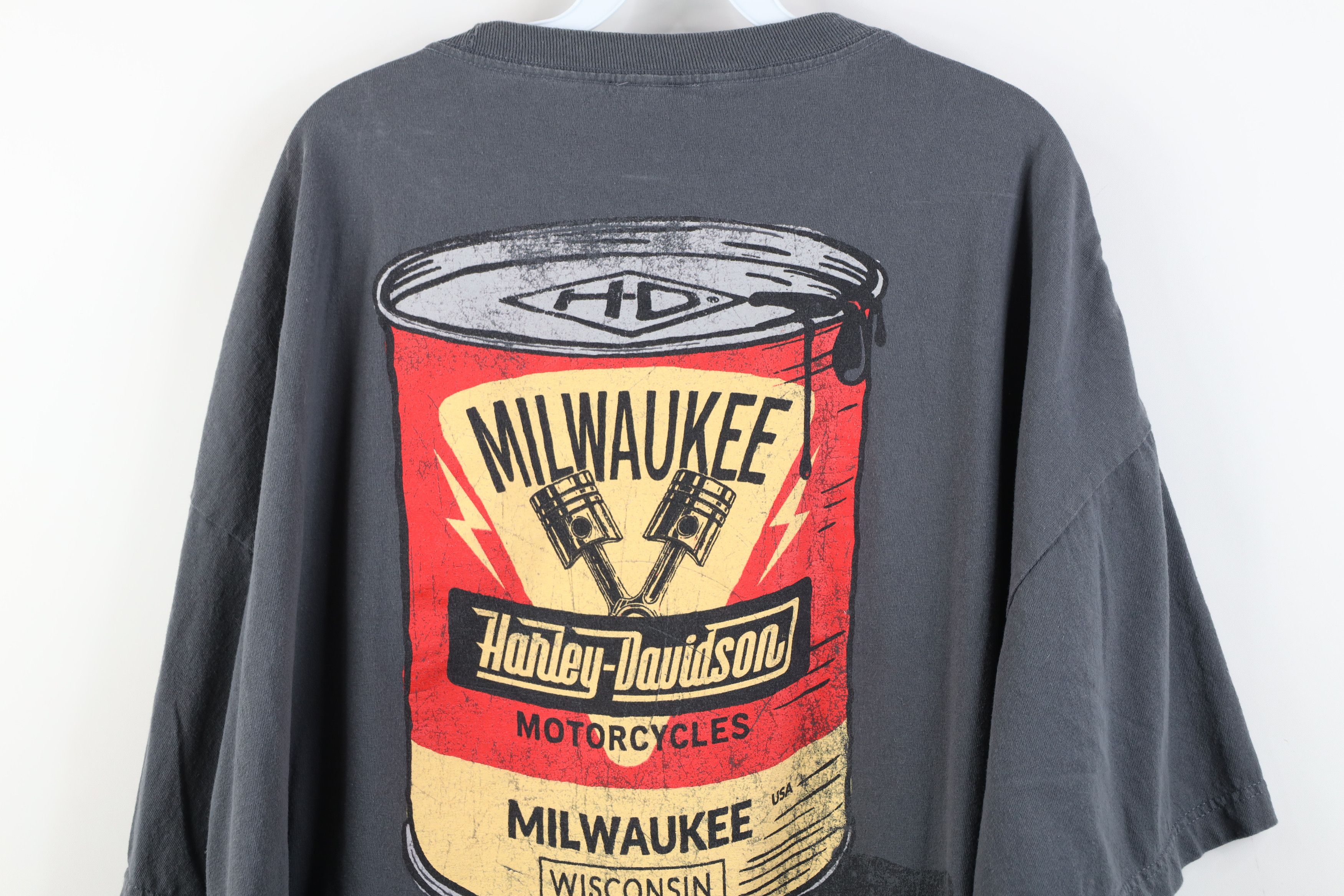 Harley Davidson Vintage Y2K Harley Davidson Motorcycles Lightning T-Shirt Size US XXL / EU 58 / 5 - 15 Thumbnail