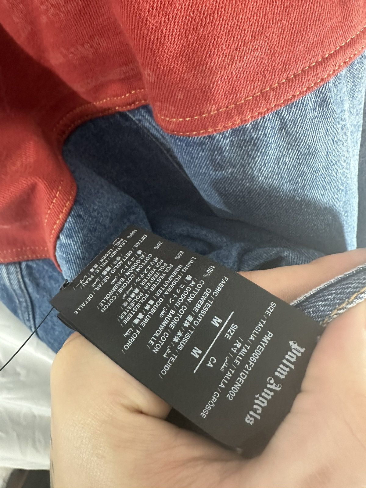 Palm Angels PALM ANGELS DENIM JACKET Size US M / EU 48-50 / 2 - 11 Thumbnail