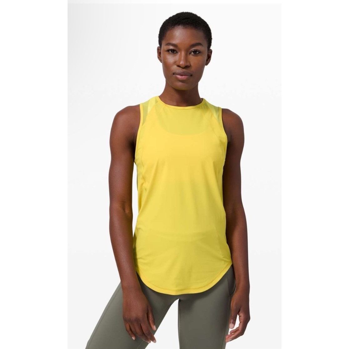 Lululemon Lululemon Sculpt TankSoleil PTP 18” vibrant yellow Size XL / US 12-14 / IT 48-50 - 1 Thumbnail