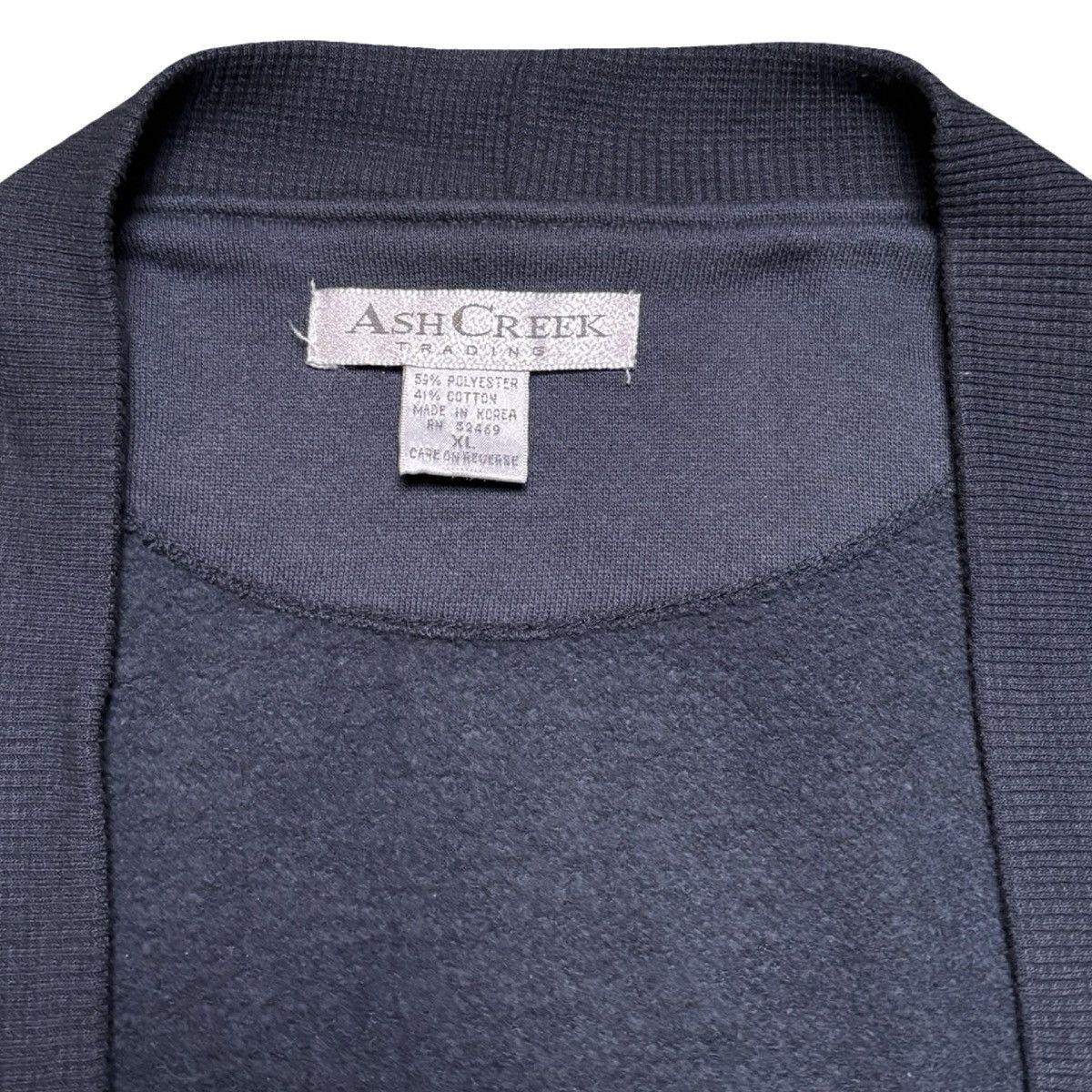 Other Vintage Ash Creek Knit Grandpa Cardigan Faded Black Kurt XL Size US XL / EU 56 / 4 - 3 Thumbnail