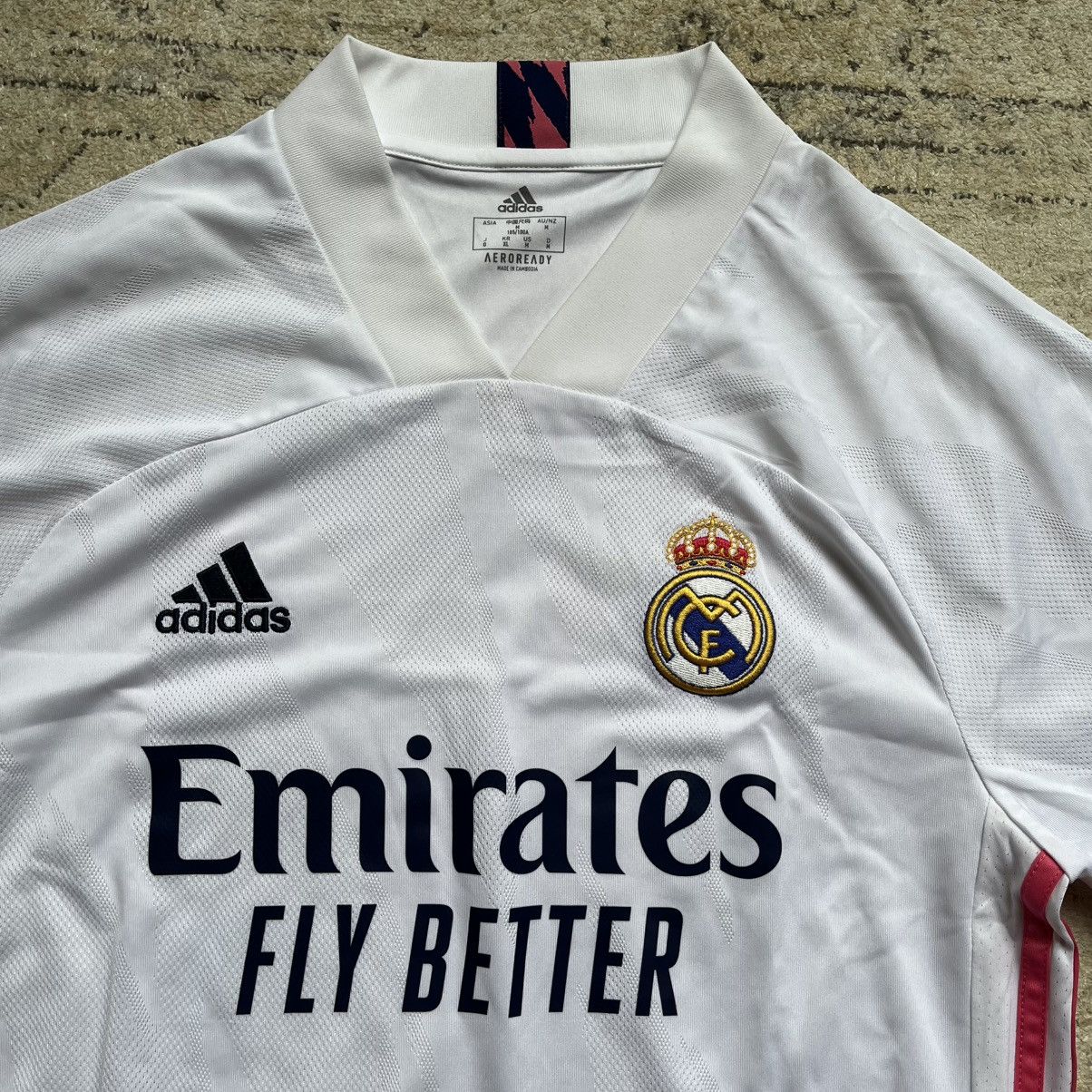 Adidas Real Madrid Home Jersey Size US M / EU 48-50 / 2 - 2 Thumbnail