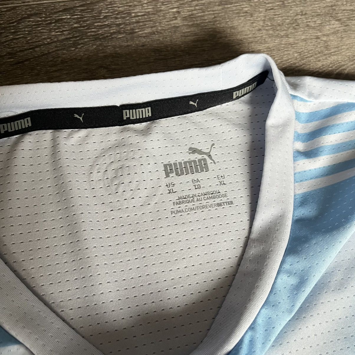 Puma Vintage Manchester City Pre-Match DryCell Soccer Jersey Home Size US XL / EU 56 / 4 - 4 Thumbnail