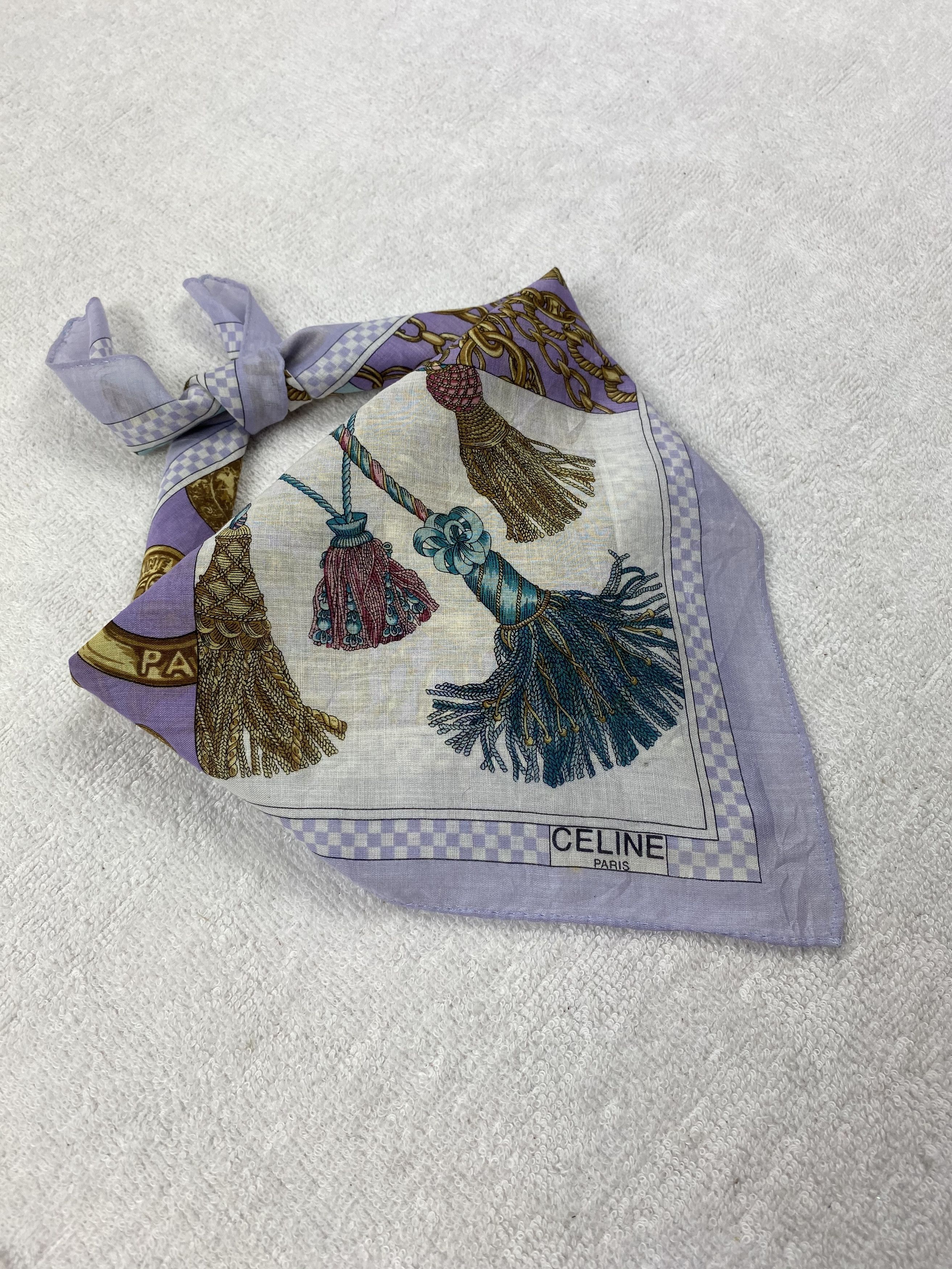 Celine Celine Handkerchief / Bandana / Neckerchief Size ONE SIZE - 2 Thumbnail