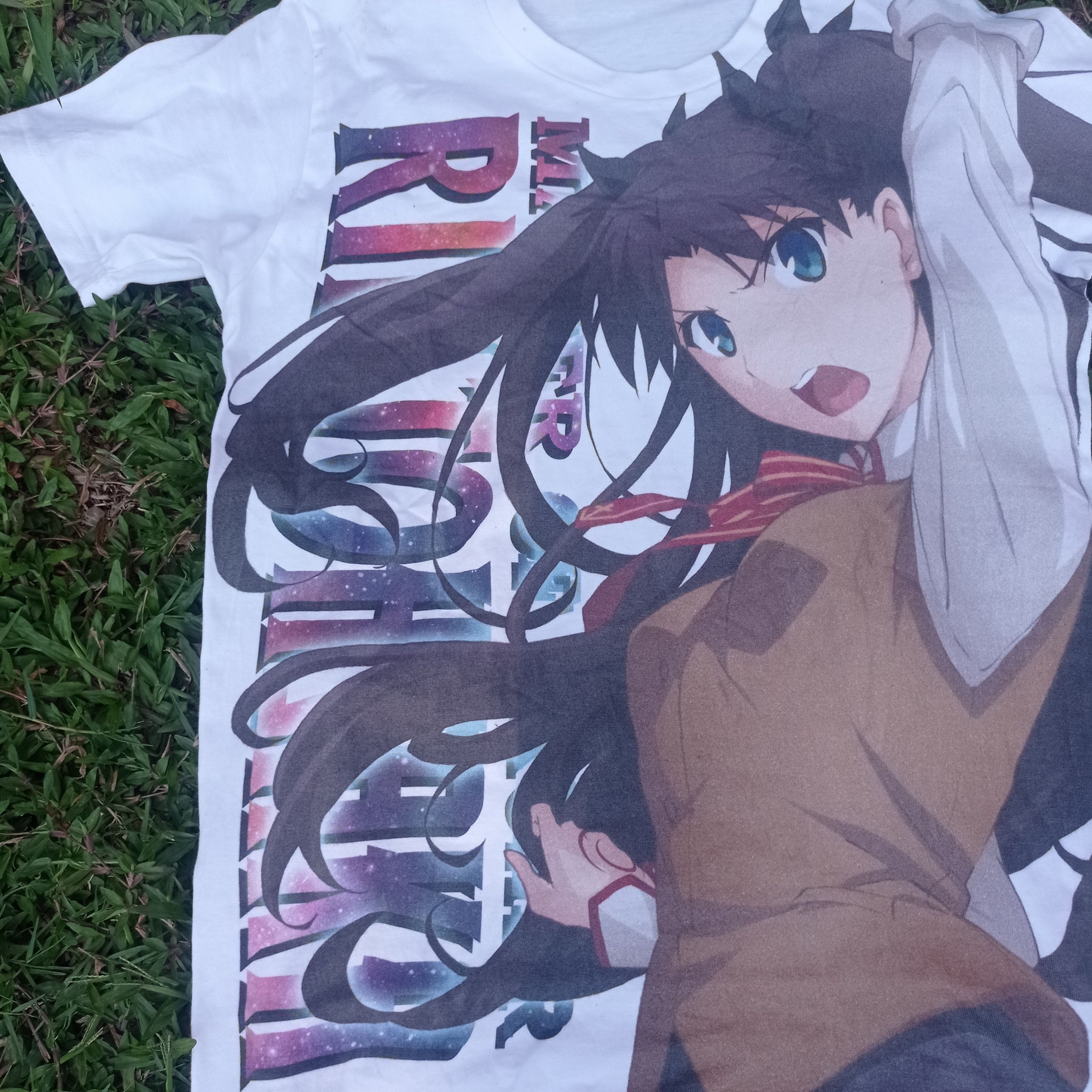 Japanese Brand Anima Cospa Fate/stay night [UBW] Rin Tohsaka T-shirt Size US L / EU 52-54 / 3 - 5 Thumbnail