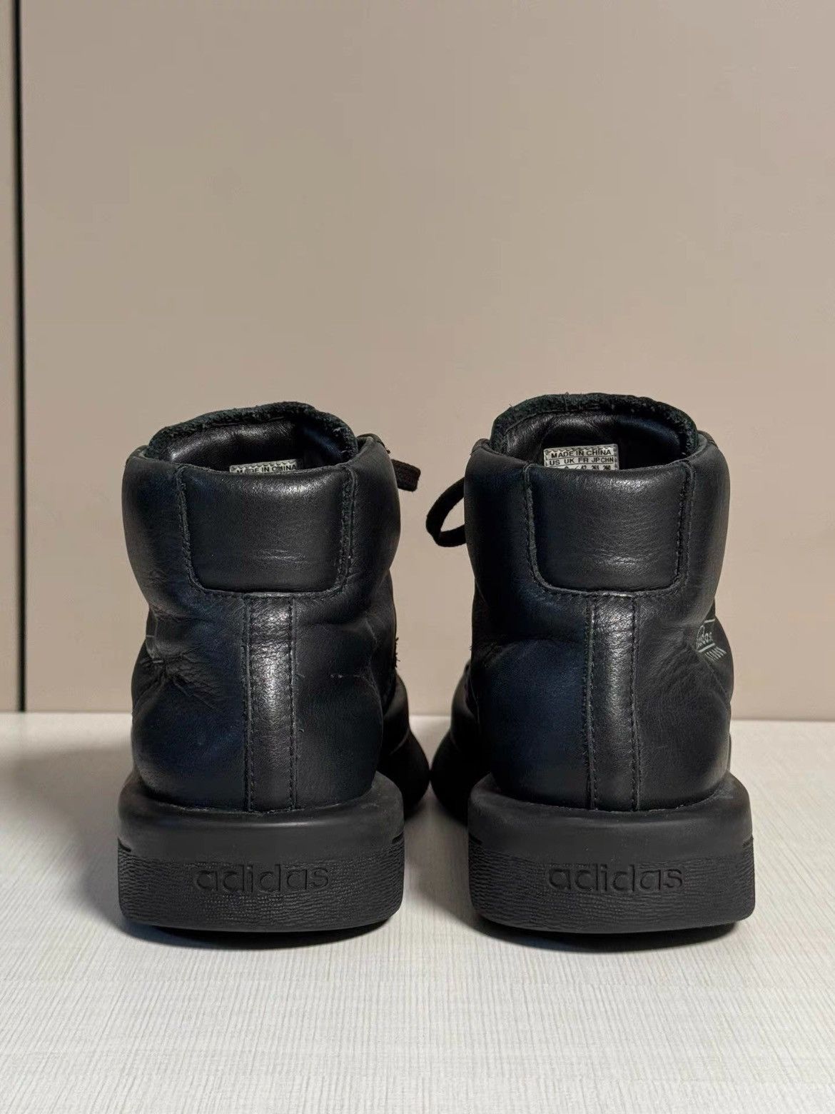 Adidas Rick Owens x Adidas shell front Hi-top Sneaker-2505 Size US 8 / EU 41 - 4 Thumbnail
