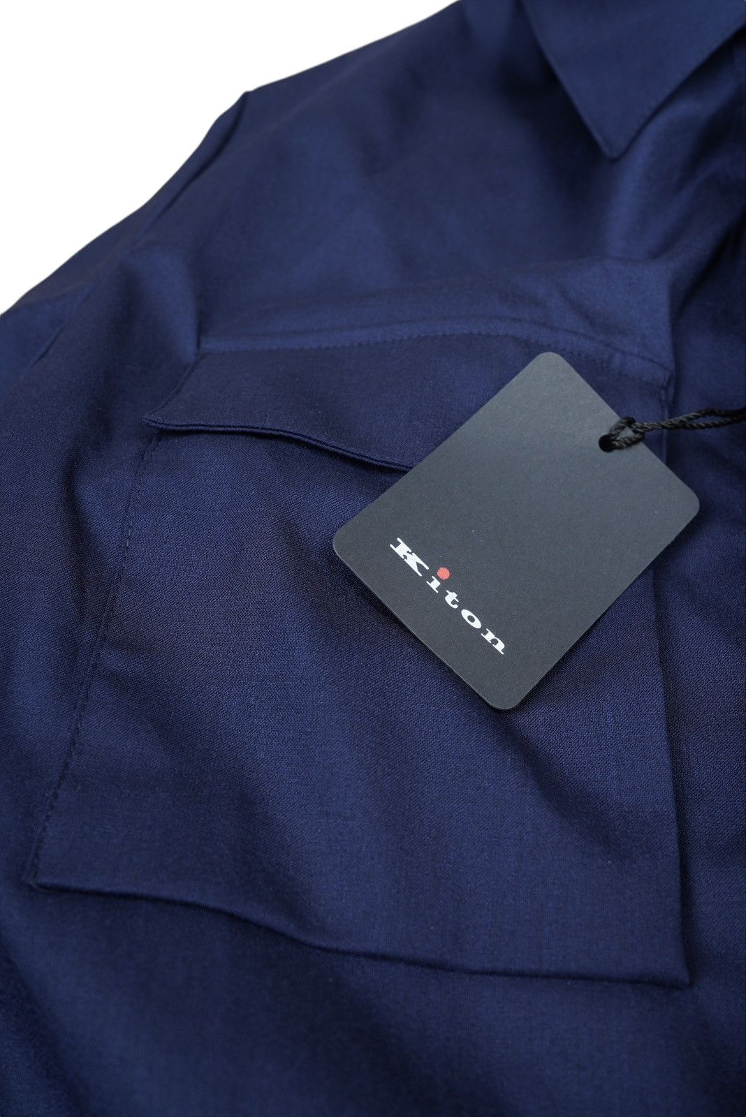 Kiton Kiton shirt jacket wool blue different sizes Size US L / EU 52-54 / 3 - 4 Thumbnail