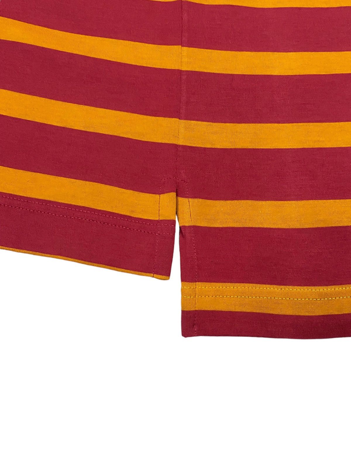 Gucci × Vintage Vintage Gucci Striped Polo Shirt Size US S / EU 44-46 / 1 - 13 Thumbnail