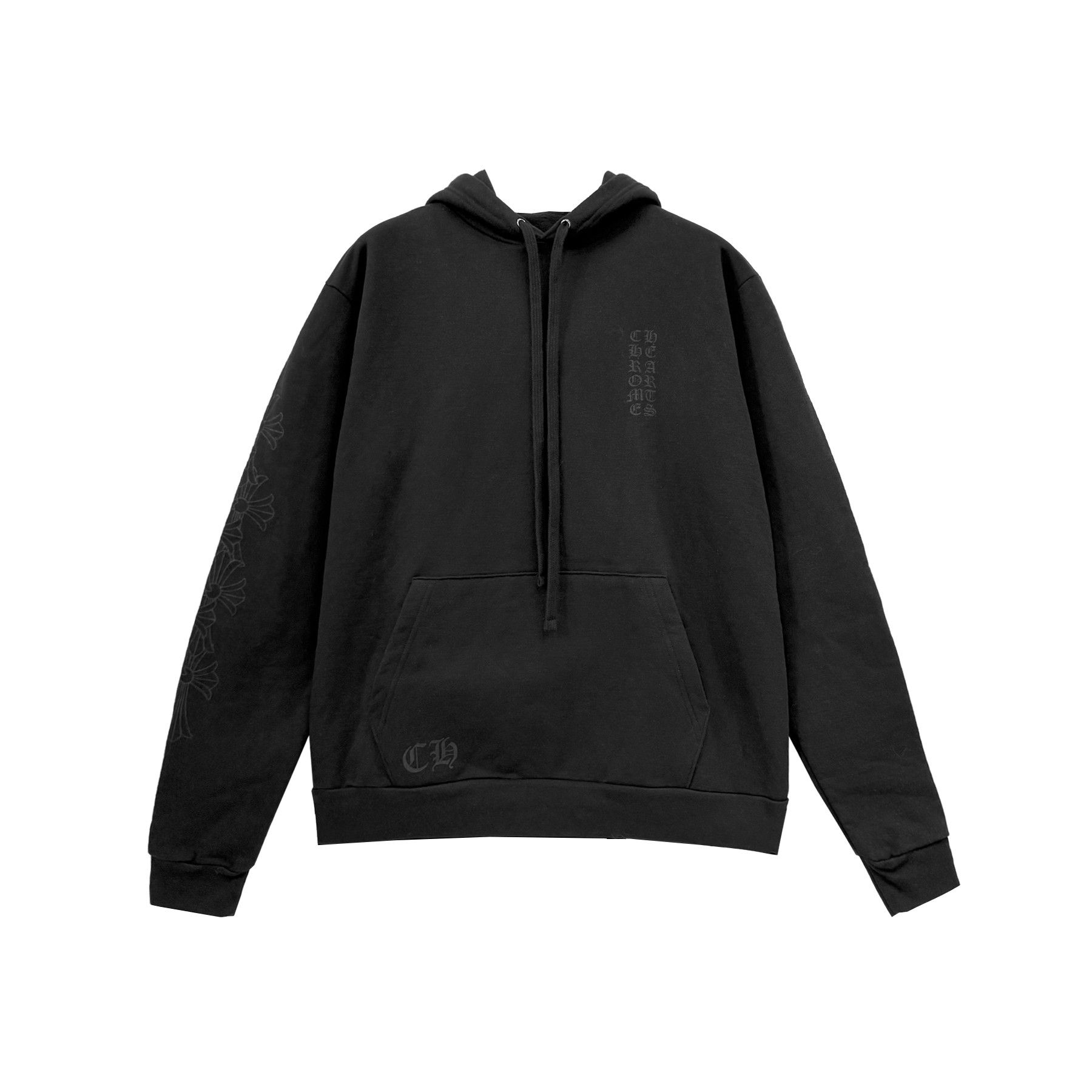 Chrome Hearts Chrome Hearts Miami Exclusive Vertical Logo Pullover Hoodie Size US M / EU 48-50 / 2 - 1 Thumbnail