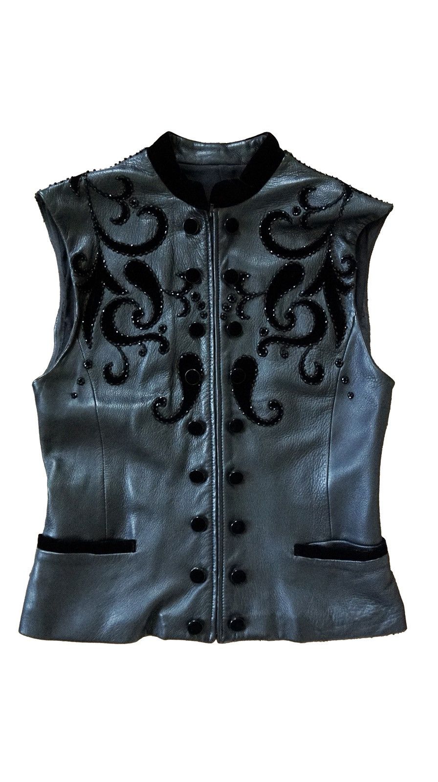 Valentino Vintage Valentino Boutique Leather-Set Size S / US 4 / IT 40 - 2 Thumbnail