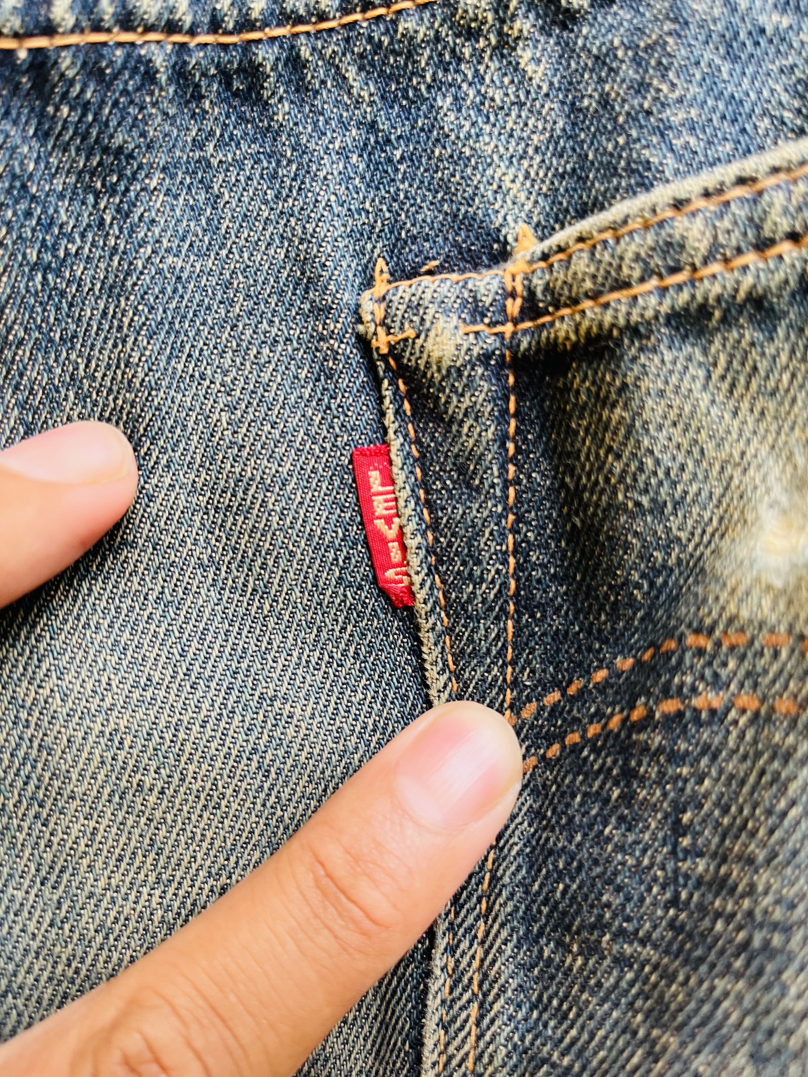 Levi's Vintage Clothing Vintage WW2 Levis True Vintage Reissue Fashion Style Size US 33 - 12 Thumbnail