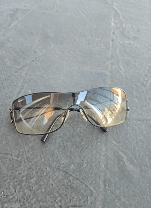 Chanel CHANEL Sunglasses 4072 Rimless Rhinestone 4017 Shields Size ONE SIZE - 2 Thumbnail