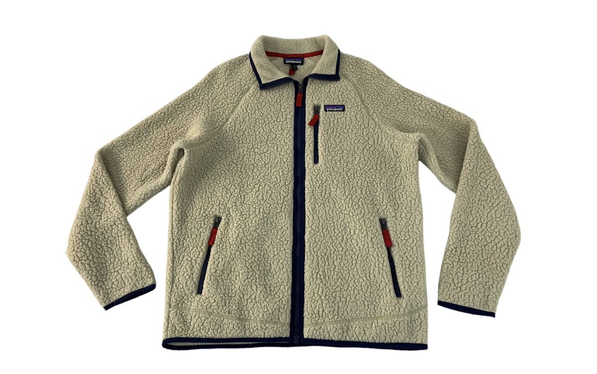 Patagonia Hype Patagonia Sherpa Fluffy Fleece Zip Up Jacket Size L / US 10 / IT 46 - 1 Thumbnail