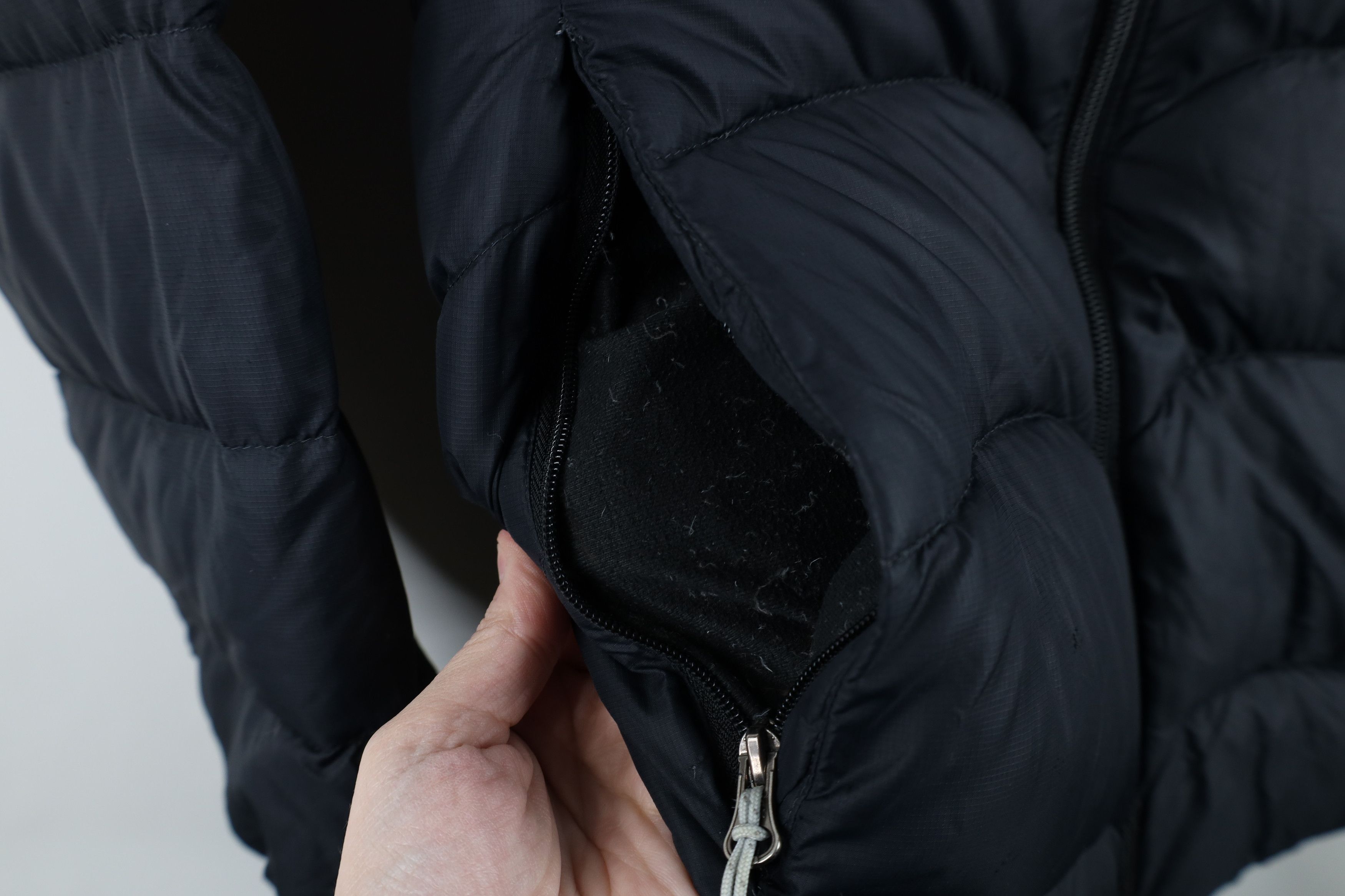 Mountain Hardwear × Vintage Mountain Hardwear Duck Down Insulated Puffer Jacket Black Size XS / US 0-2 / IT 36-38 - 6 Thumbnail