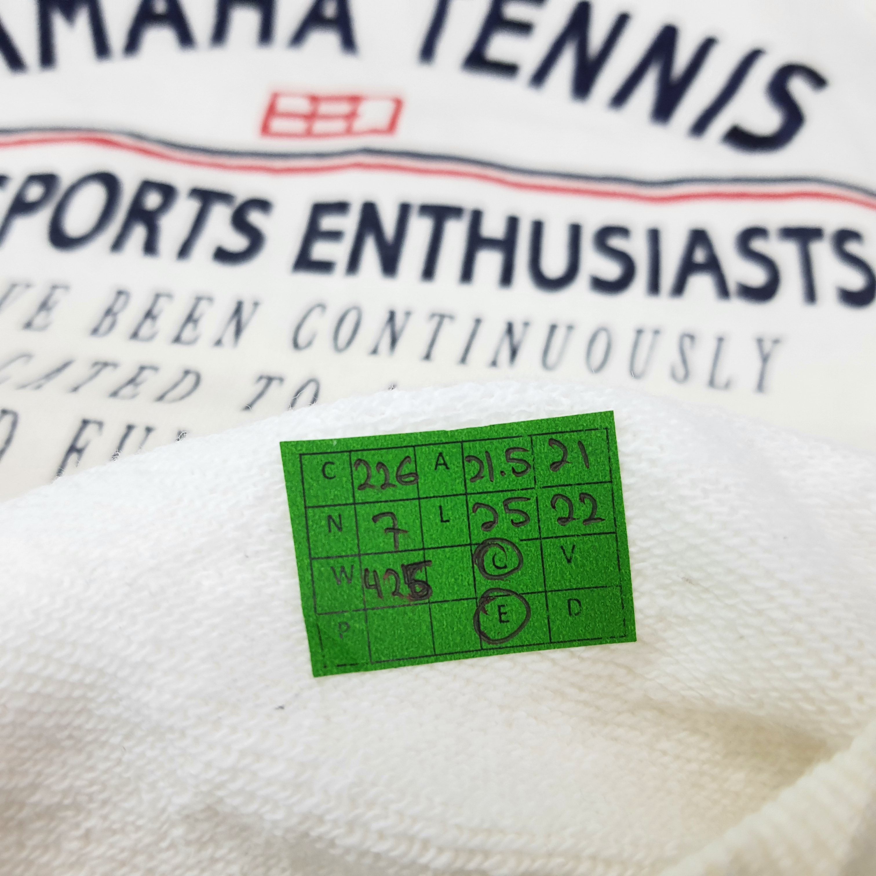 Yamaha Vintage YAMAHA Tennis Sportswear Japan Sweatshirt C226N7 Size US M / EU 48-50 / 2 - 7 Thumbnail