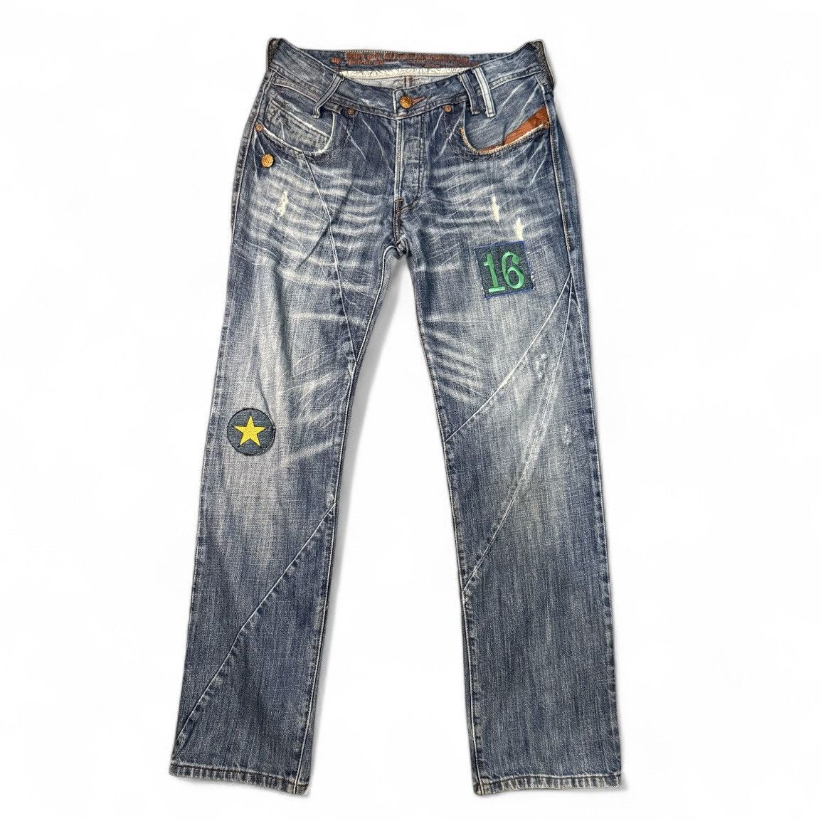 🔥 Vintage Archival Levis Cooper Distressed Denim