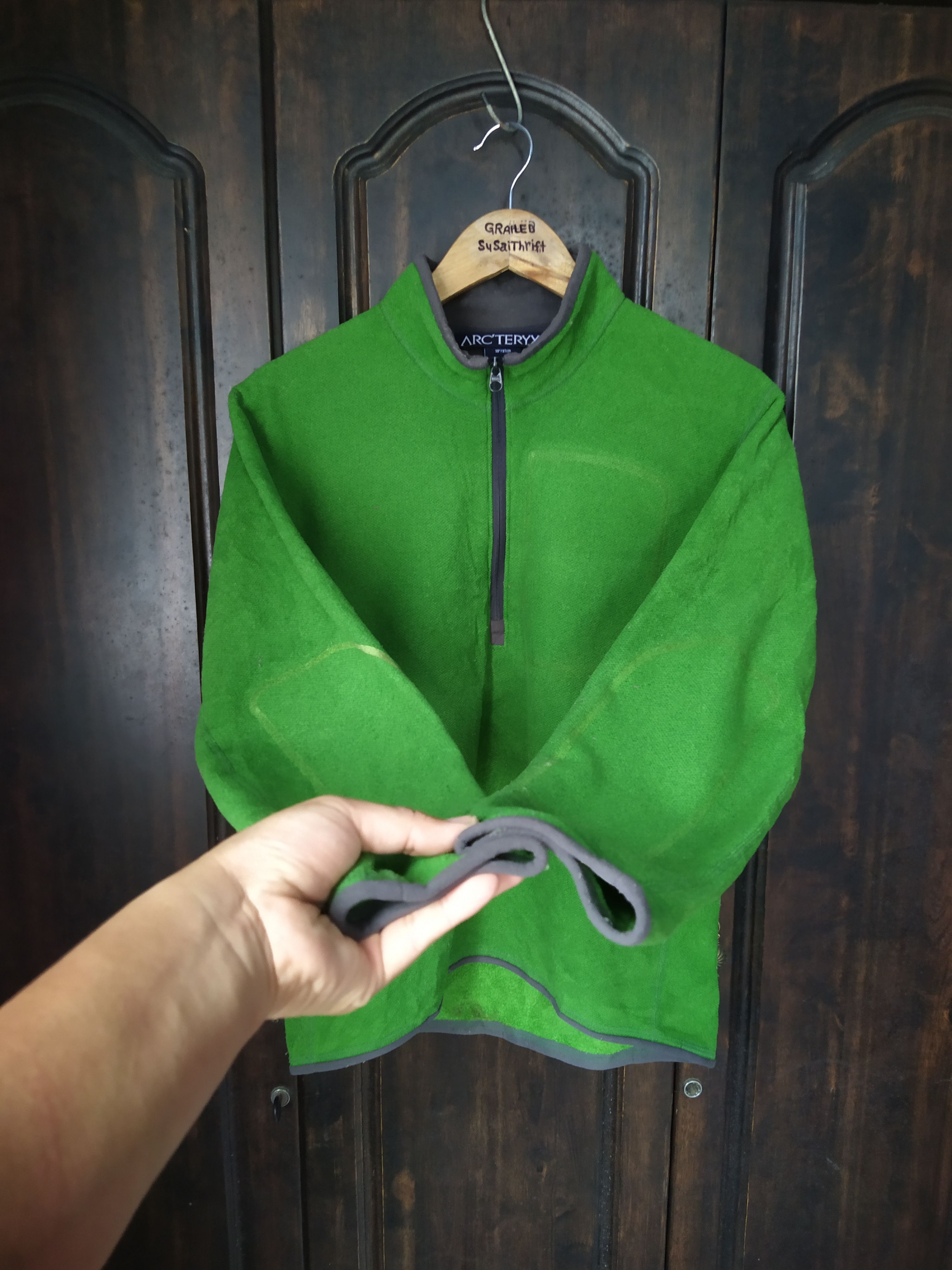 Arc'teryx Arc'teryx Polartec Half-Zip Fleece Pullover Green Size US S / EU 44-46 / 1 - 6 Thumbnail