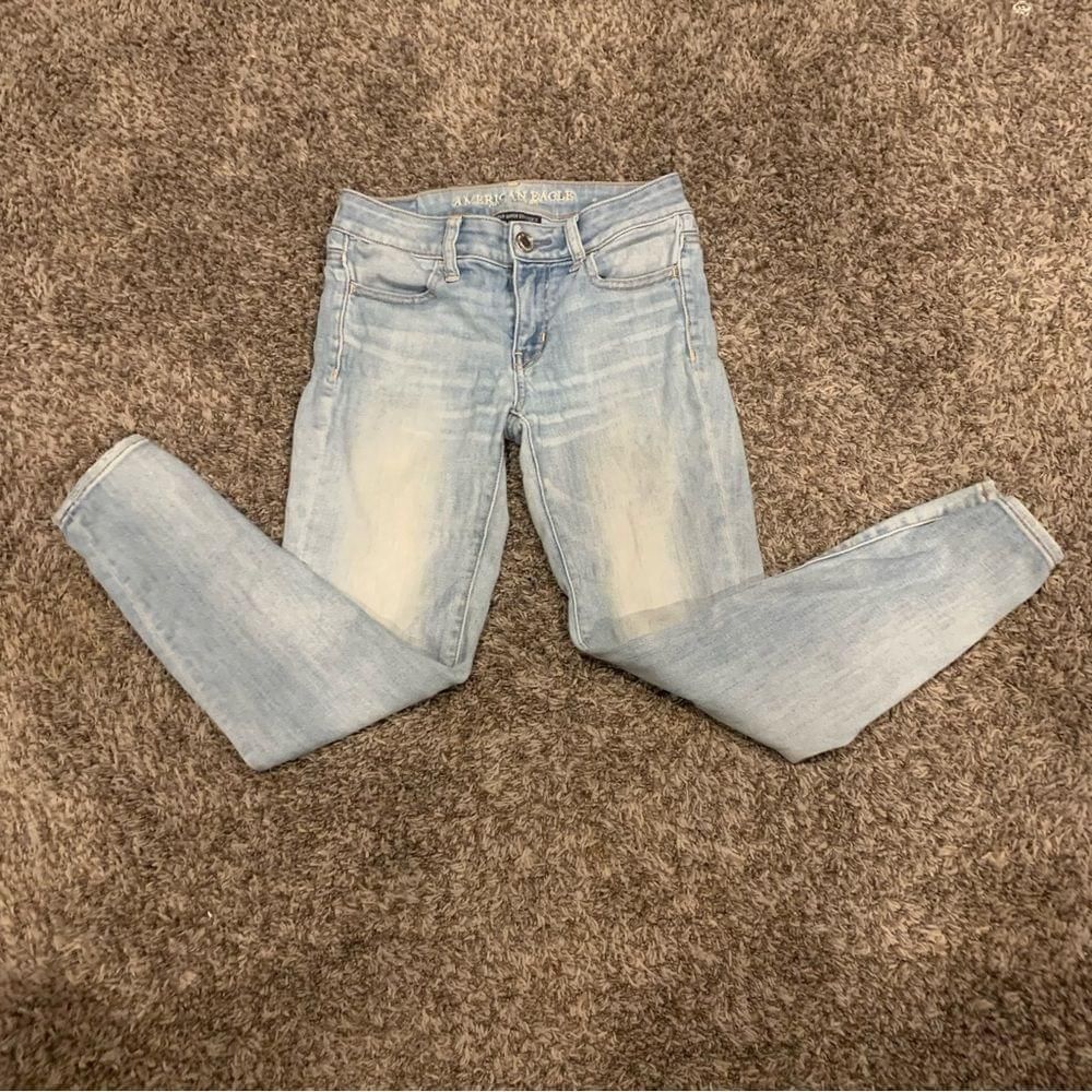 American Eagle Outfitters Women’s American Eagle Skinny Jeans Size 25" / US 0 / IT 36 - 3 Thumbnail