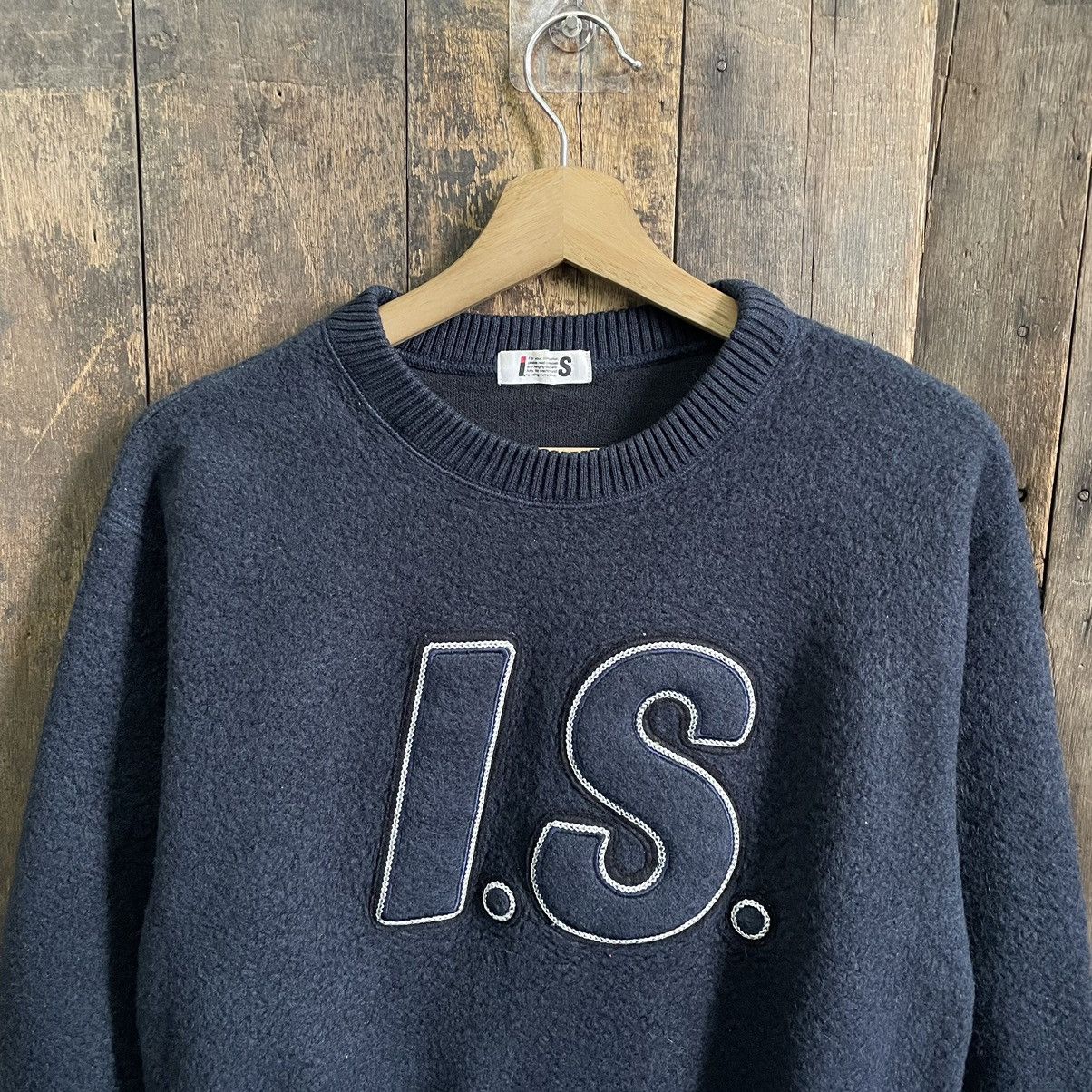 Issey Miyake Issey Miyake I.S Big Logo Crewneck Sweatshirt Size US S / EU 44-46 / 1 - 2 Thumbnail