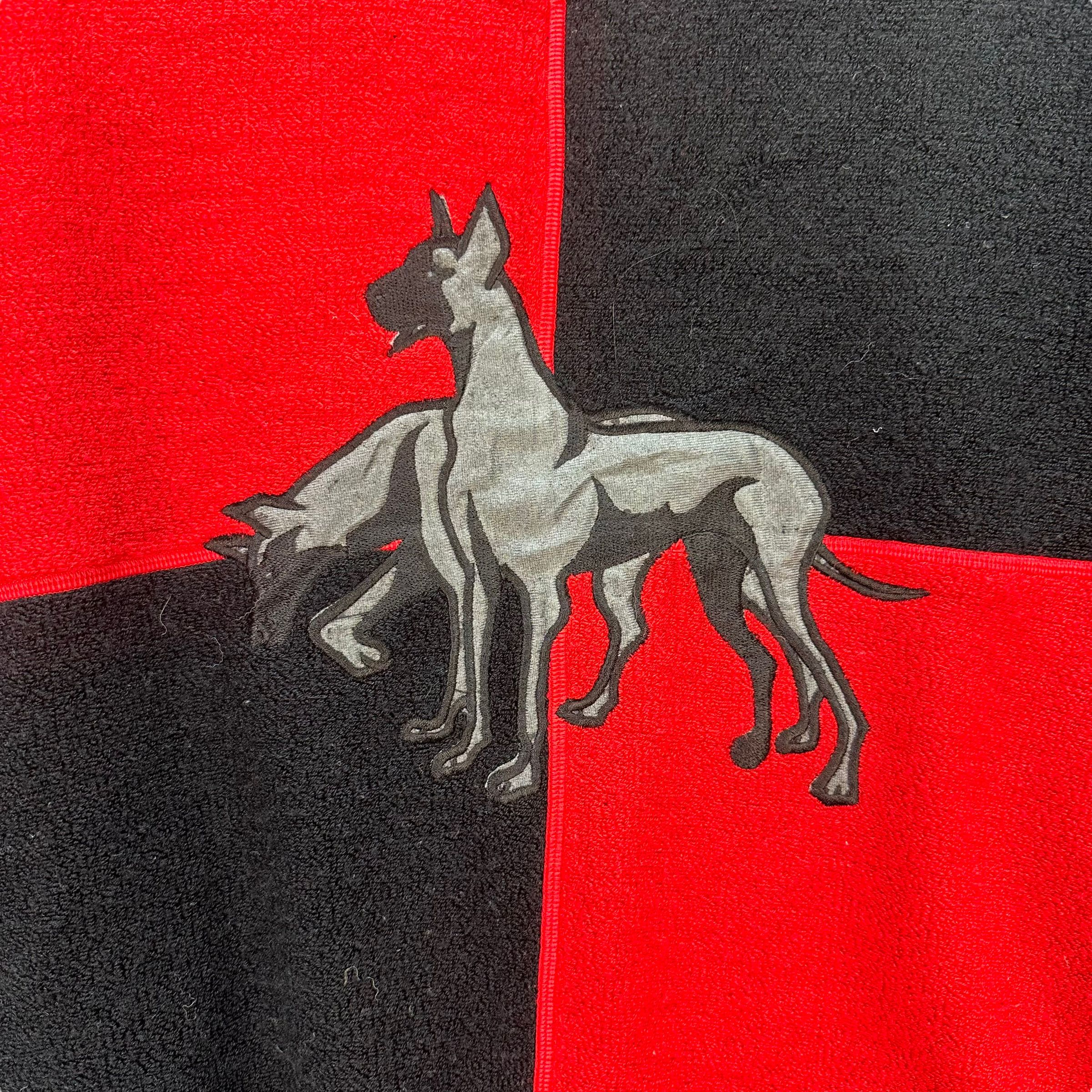 Japanese Brand DOBERMANN EMBROIDERED GRAPHIC KNITTED SWEATSHIRTS #8612-017 Size US L / EU 52-54 / 3 - 4 Thumbnail